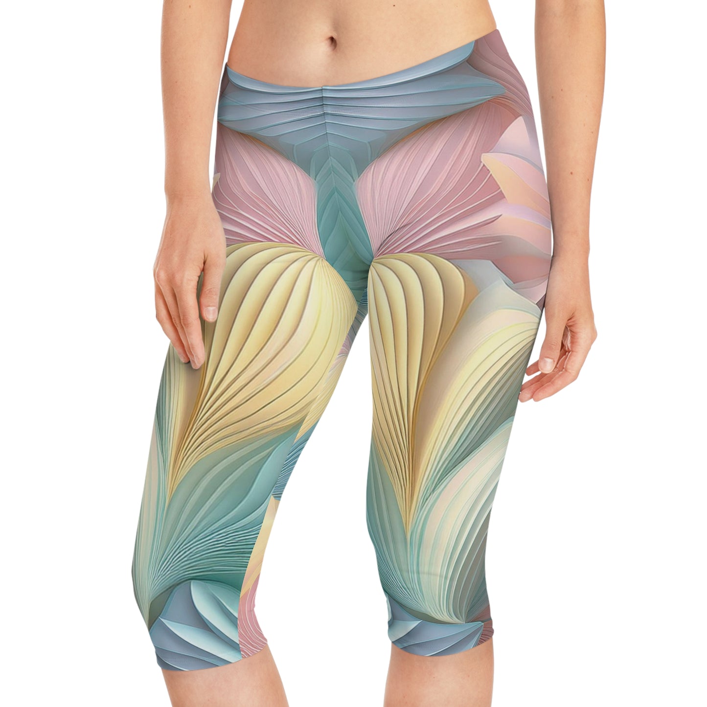 Legging Capri aux couleurs pastel