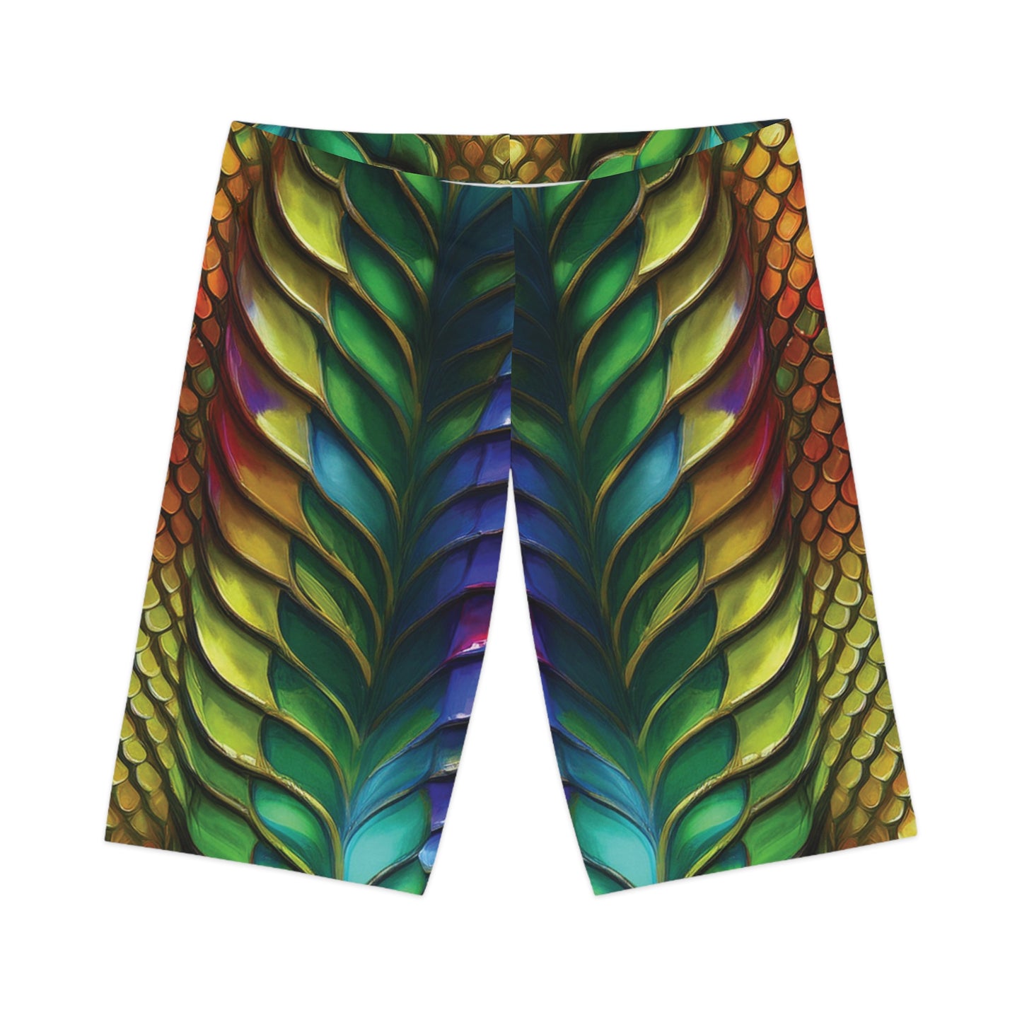 Bike Shorts with Animal prints - Snake - 2