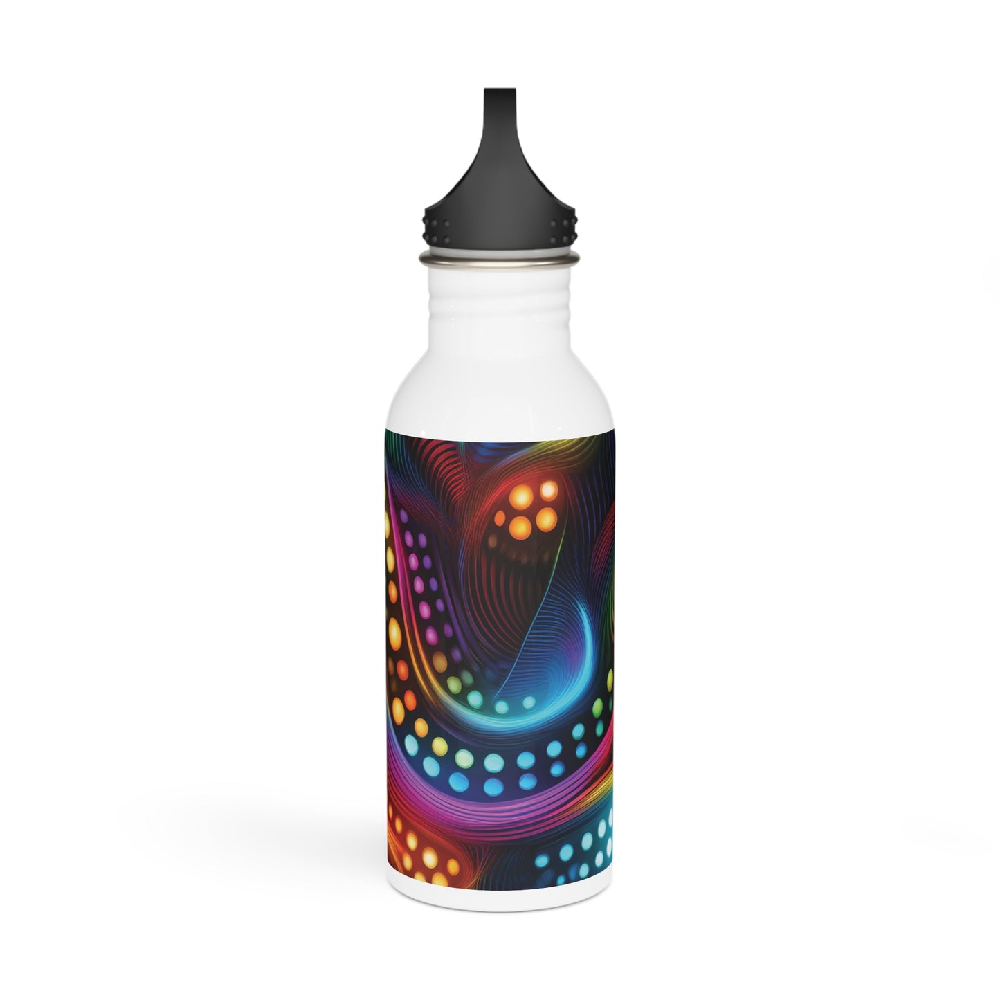 Vibrant Steel Water Bottle - Eco-Friendly Hydration for Fitness & Travel, 20oz