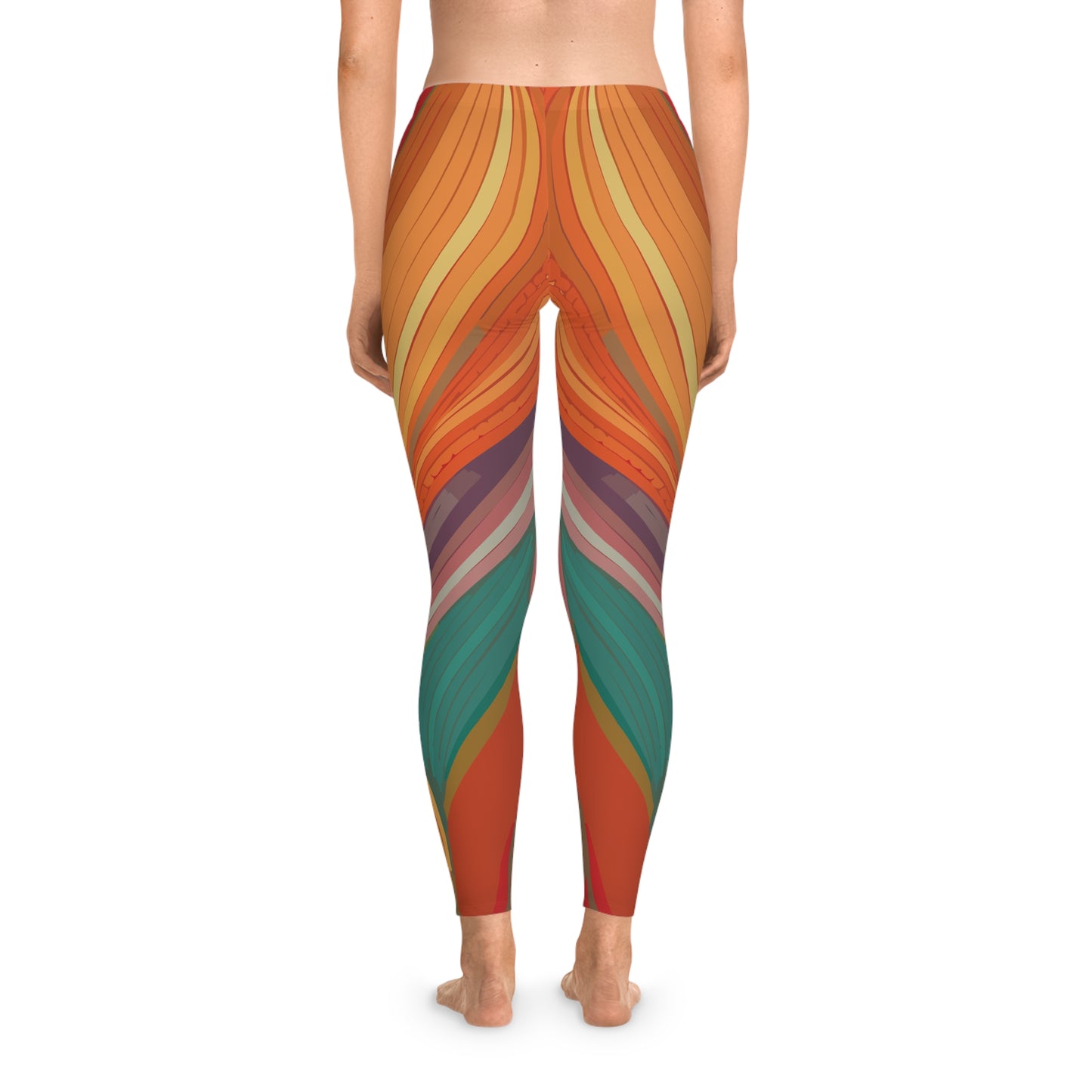 Leggings with Abstract print