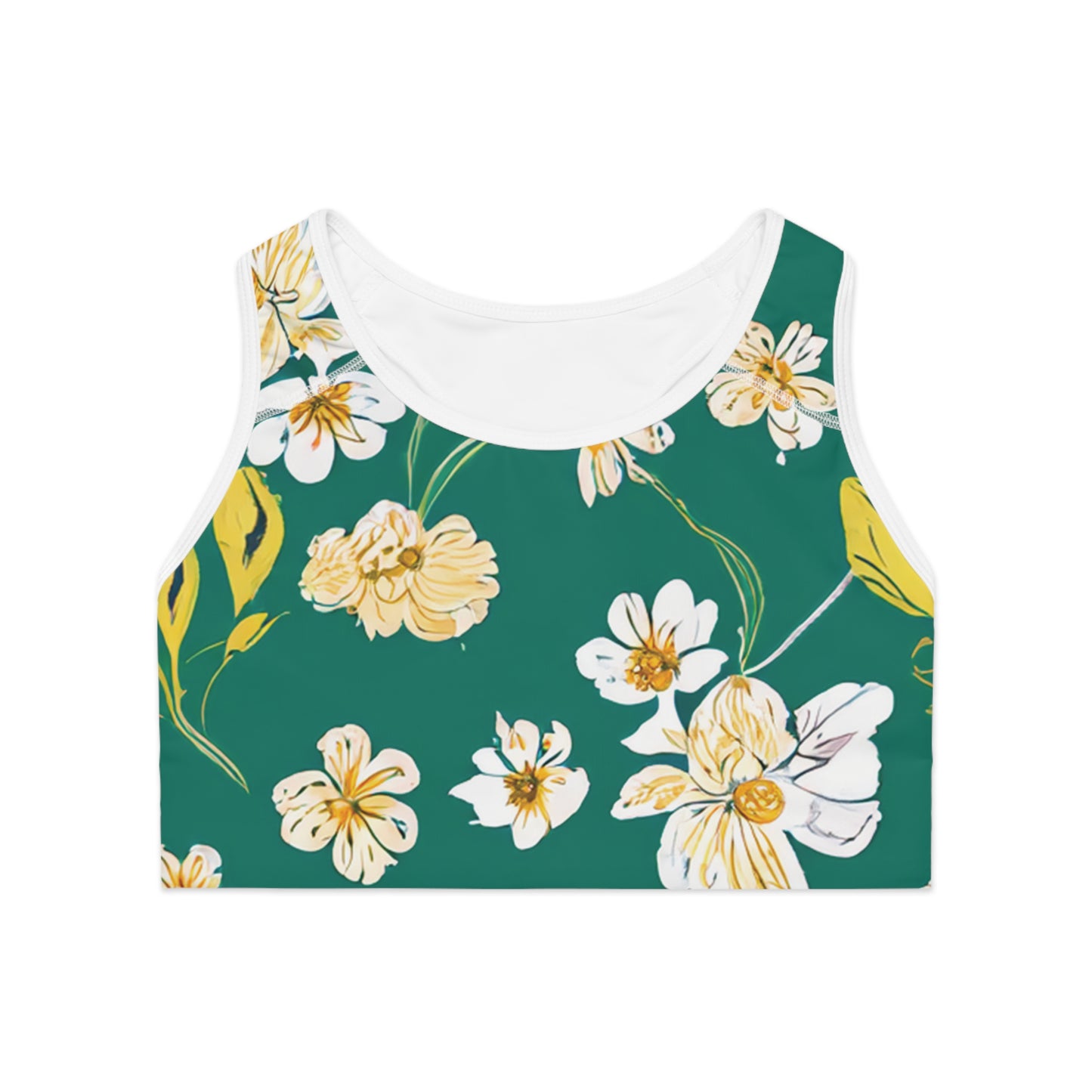 Sports Bra with Floral prints