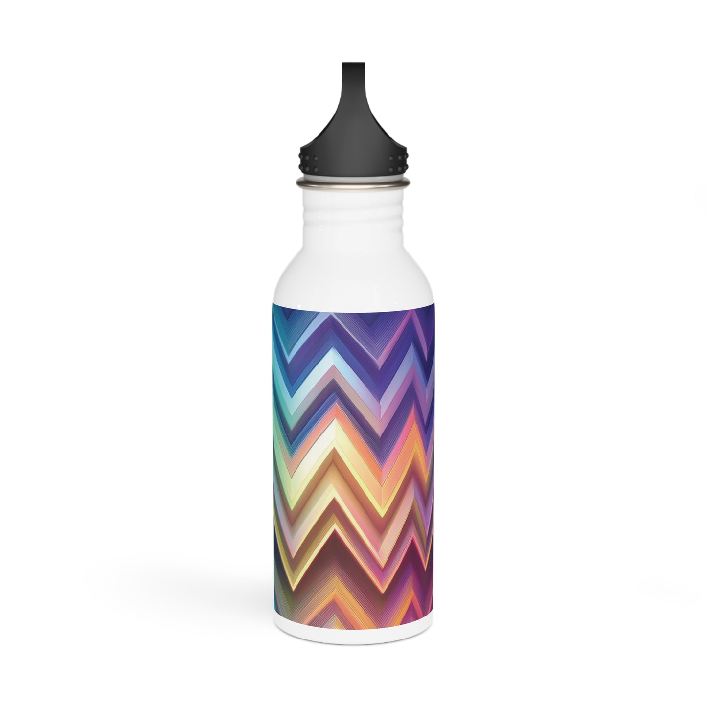 Colorful Steel Water Bottle - Eco-Friendly Hydration for Fitness & Travel, 20oz