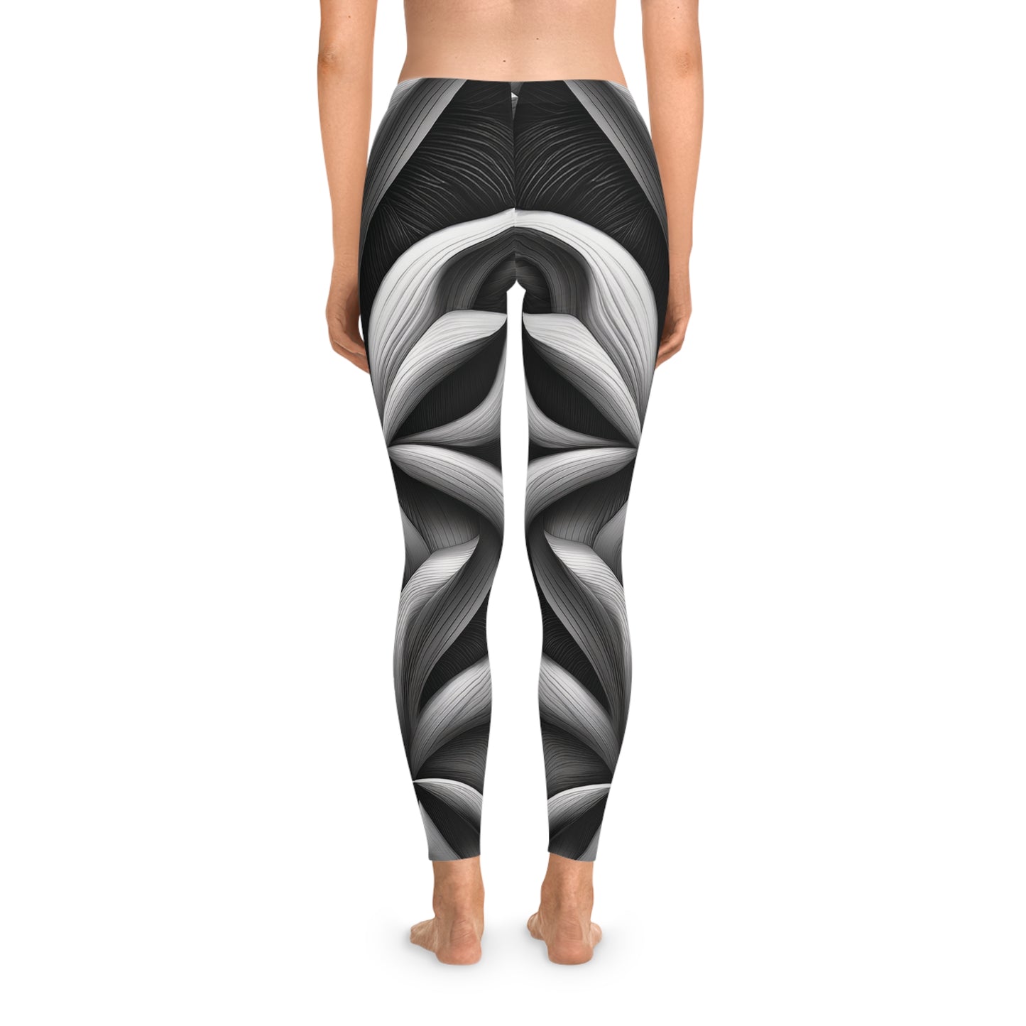 Leggings In Black and White