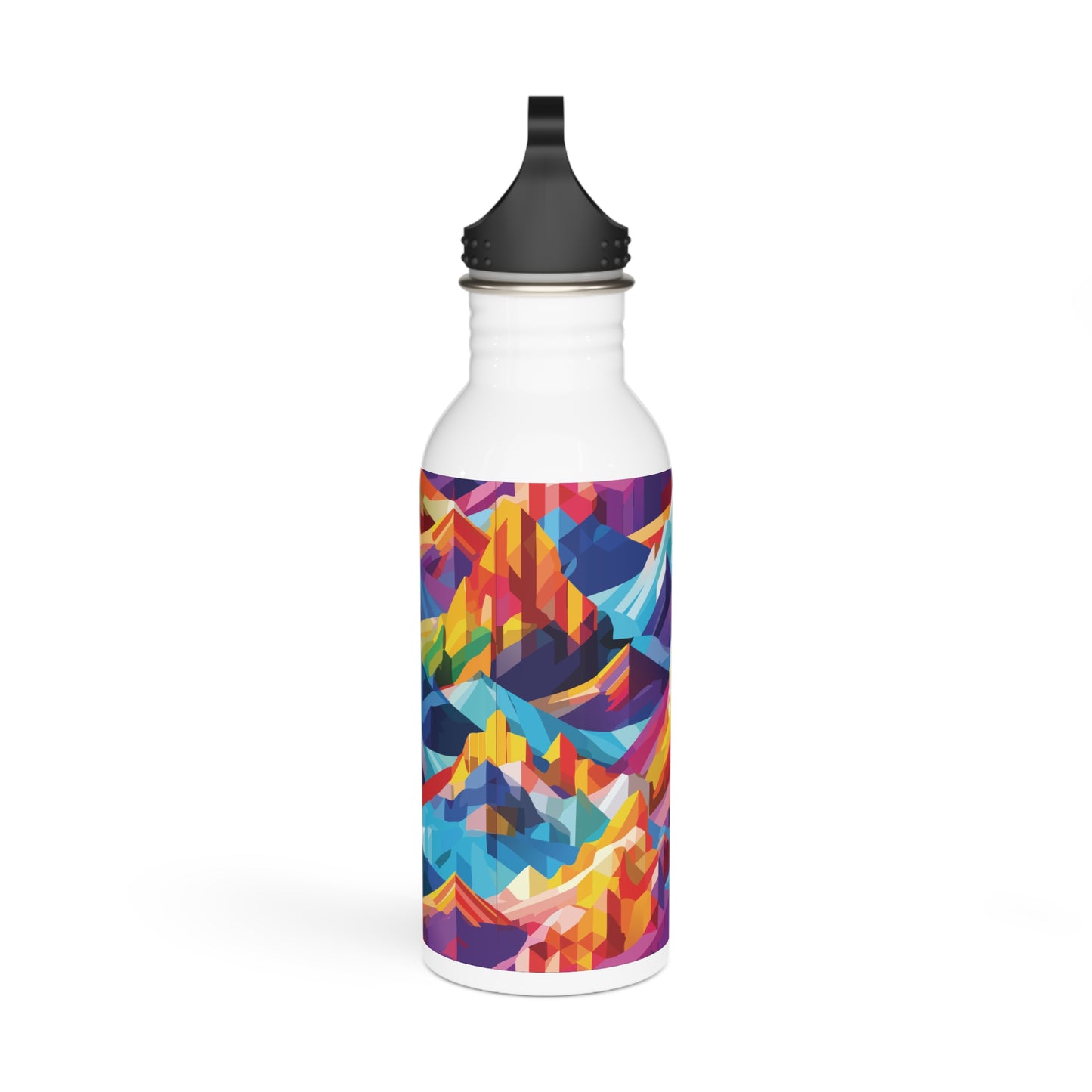 Colorful Steel Water Bottle - Eco-Friendly Hydration for Fitness & Travel