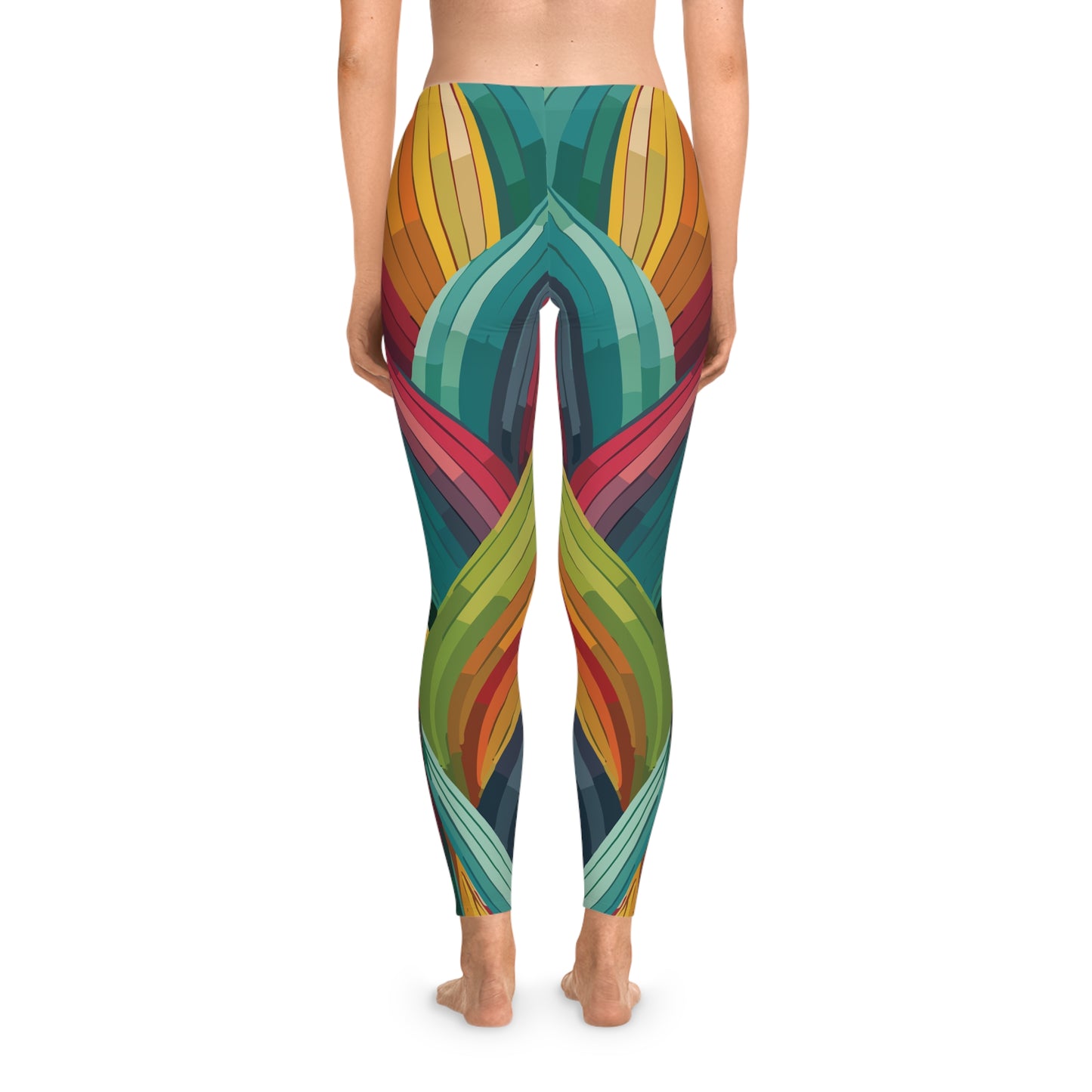 Leggings with Abstract print