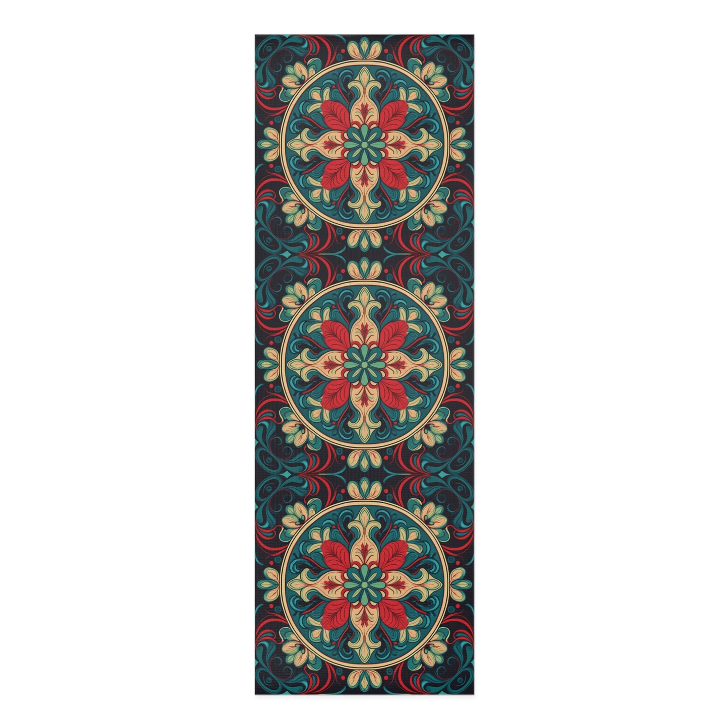 Yoga Mat with Ornament