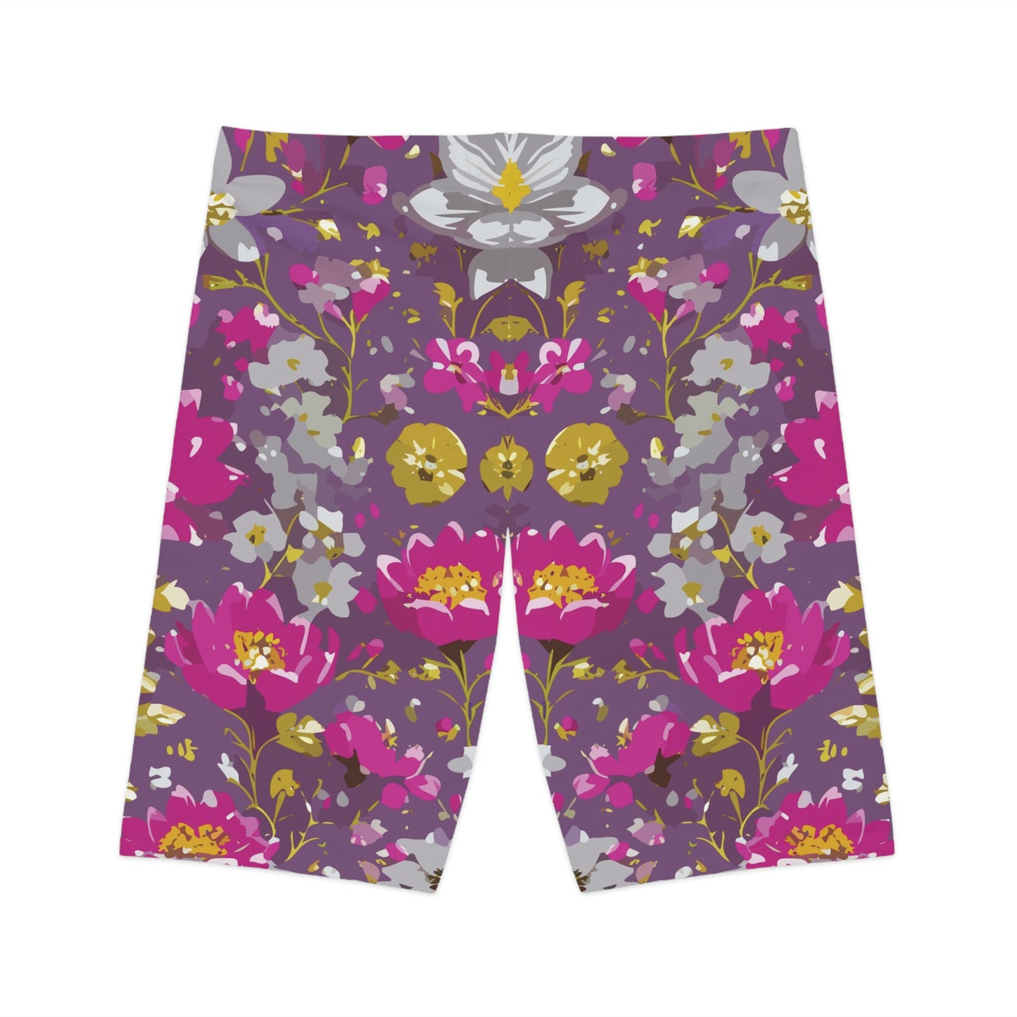 Bike Shorts with Floral prints