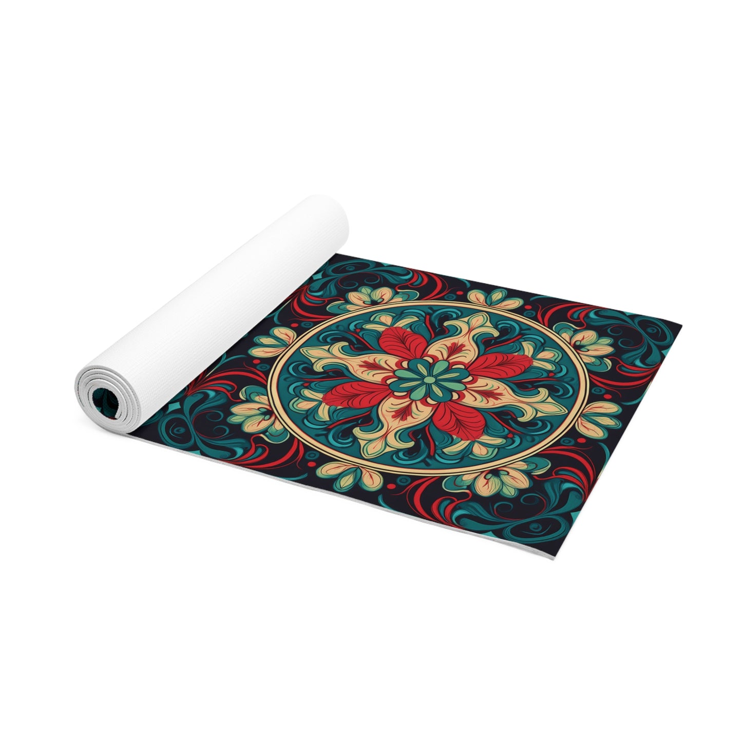 Yoga Mat with Ornament