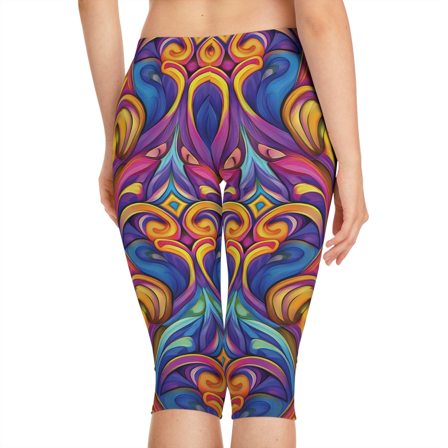 Capri leggings with Ornament