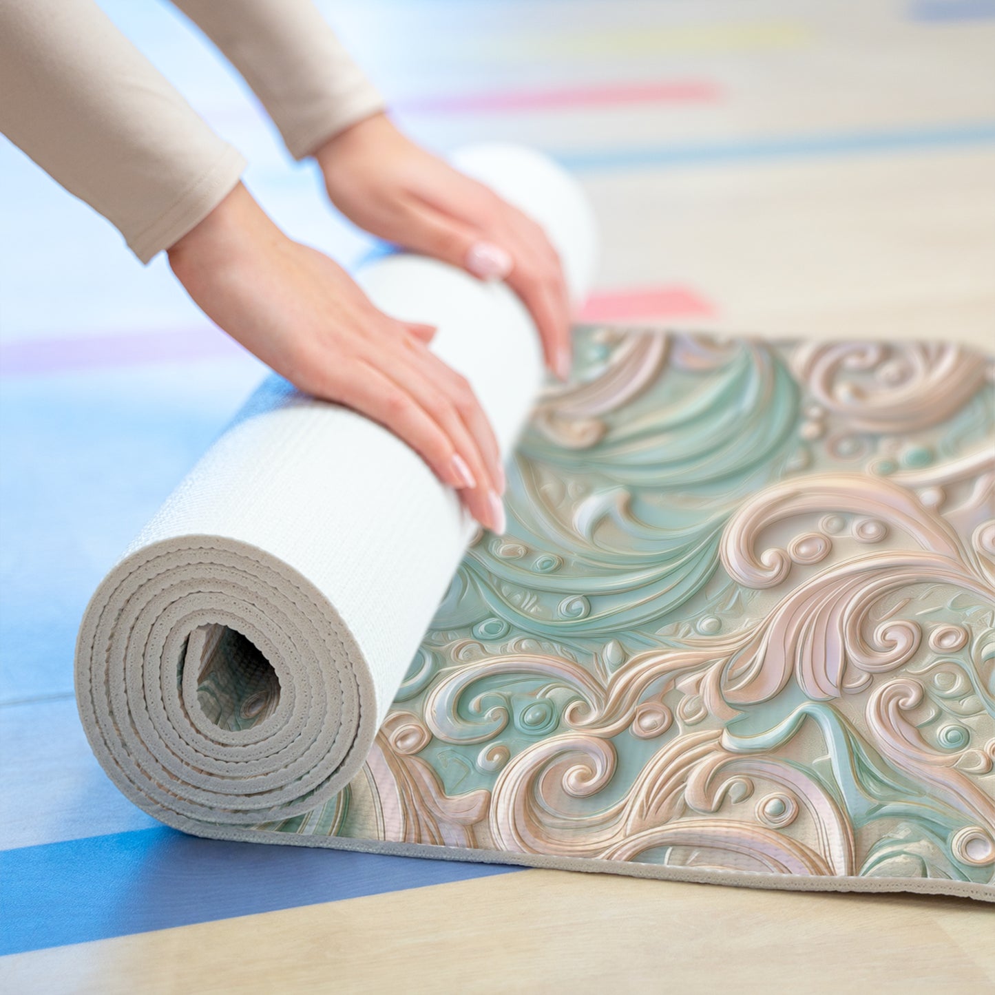 Yoga Mat in Pastel colors