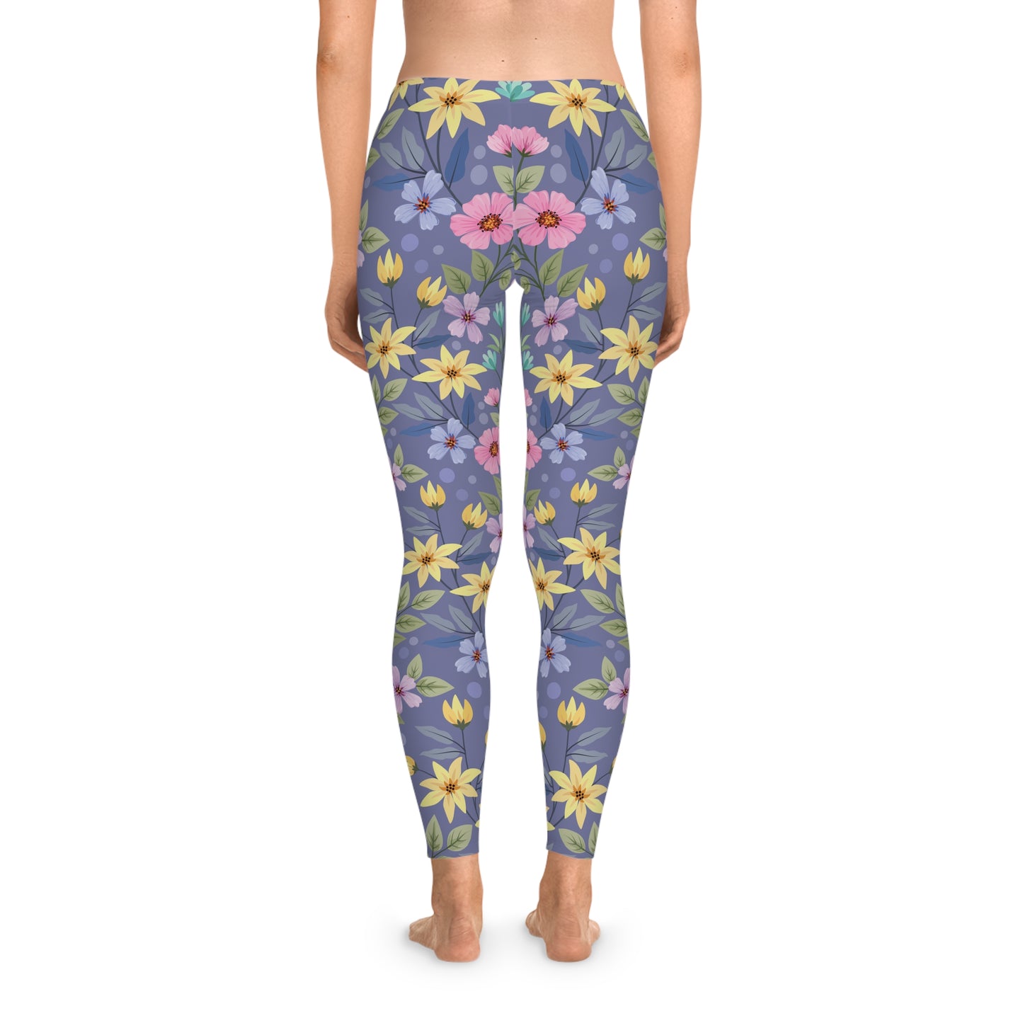 Legging à imprimé floral