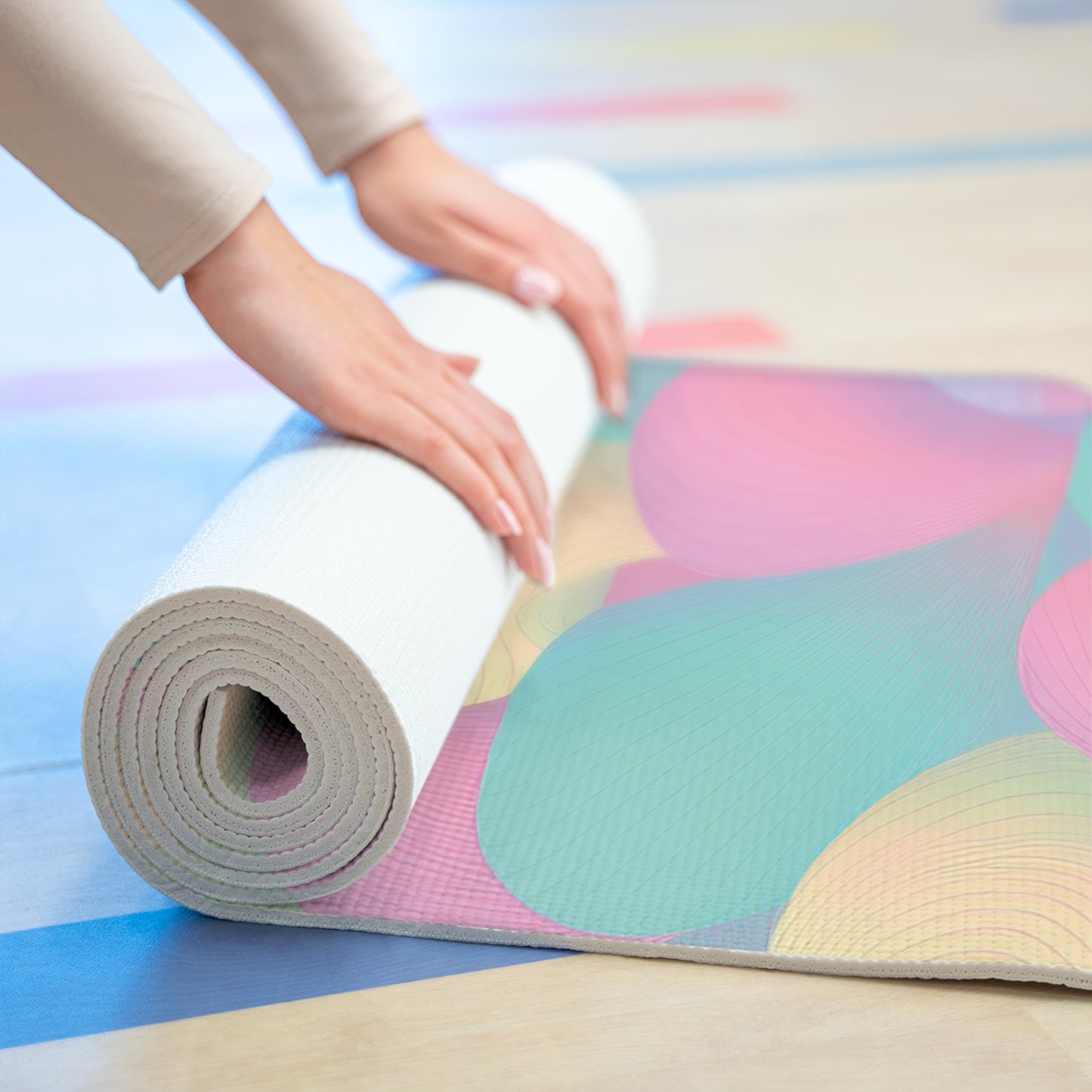 Yoga Mat in Pastel colors