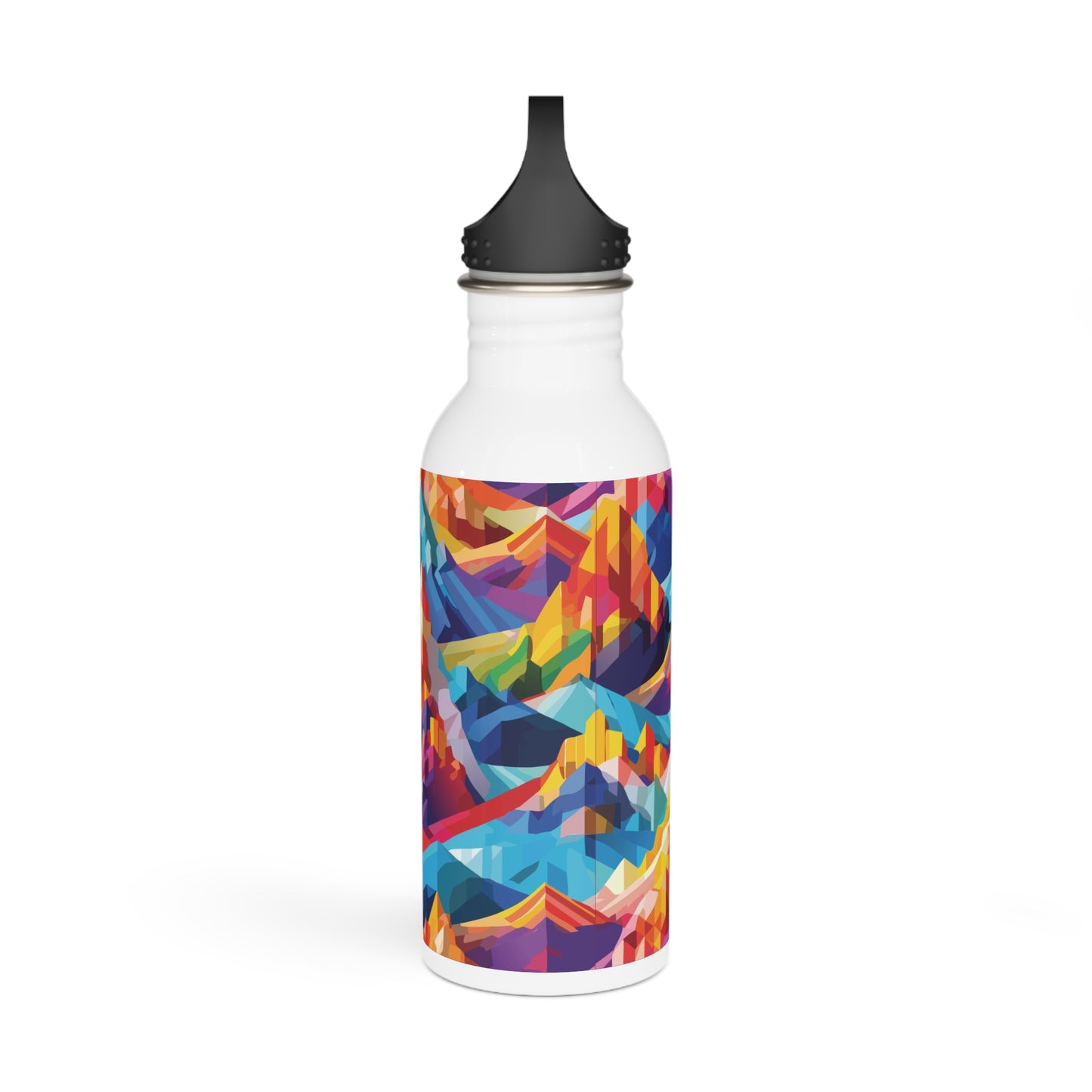 Colorful Steel Water Bottle - Eco-Friendly Hydration for Fitness & Travel