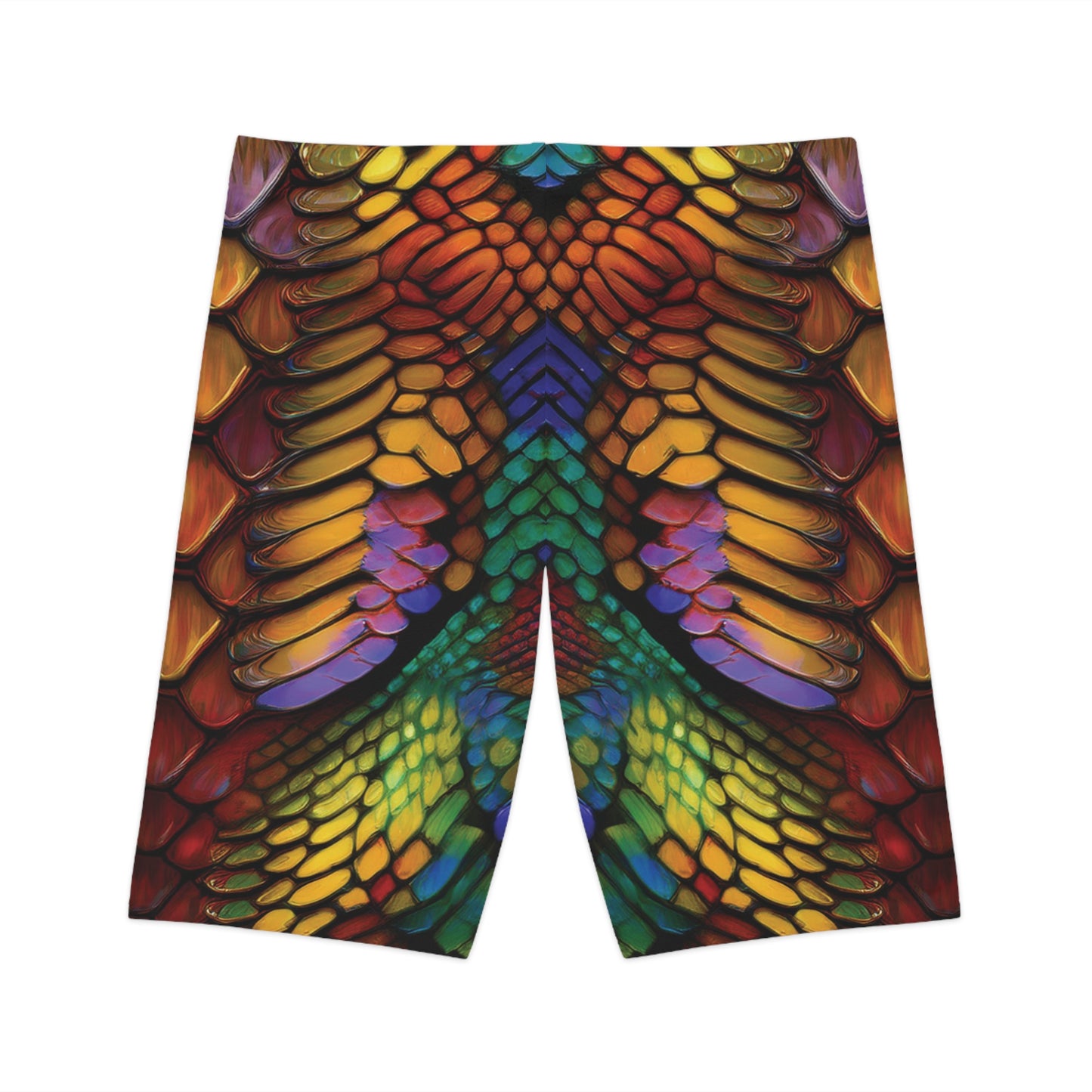 Bike Shorts with Animal prints - Snake - 5