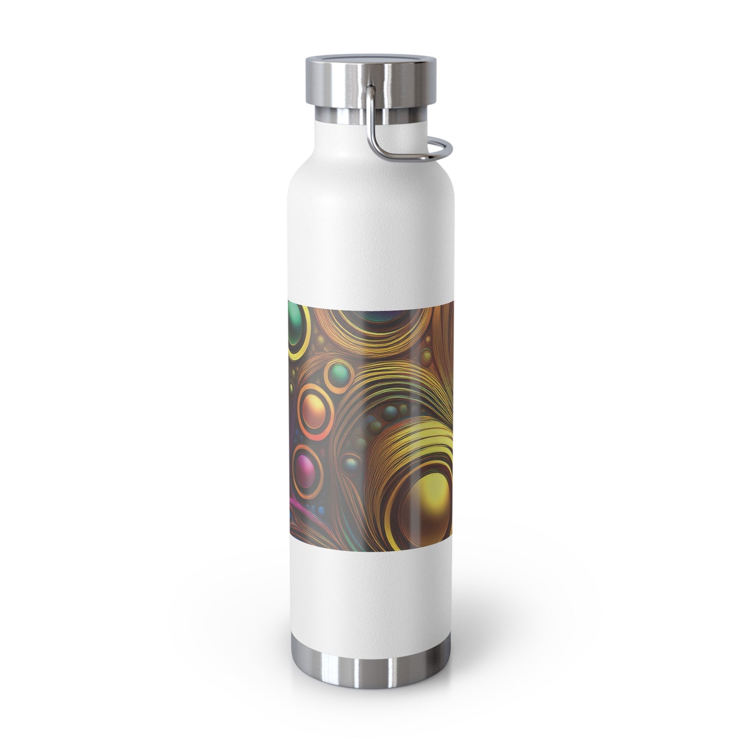 Colorful Copper Insulated Water Bottle - 22oz