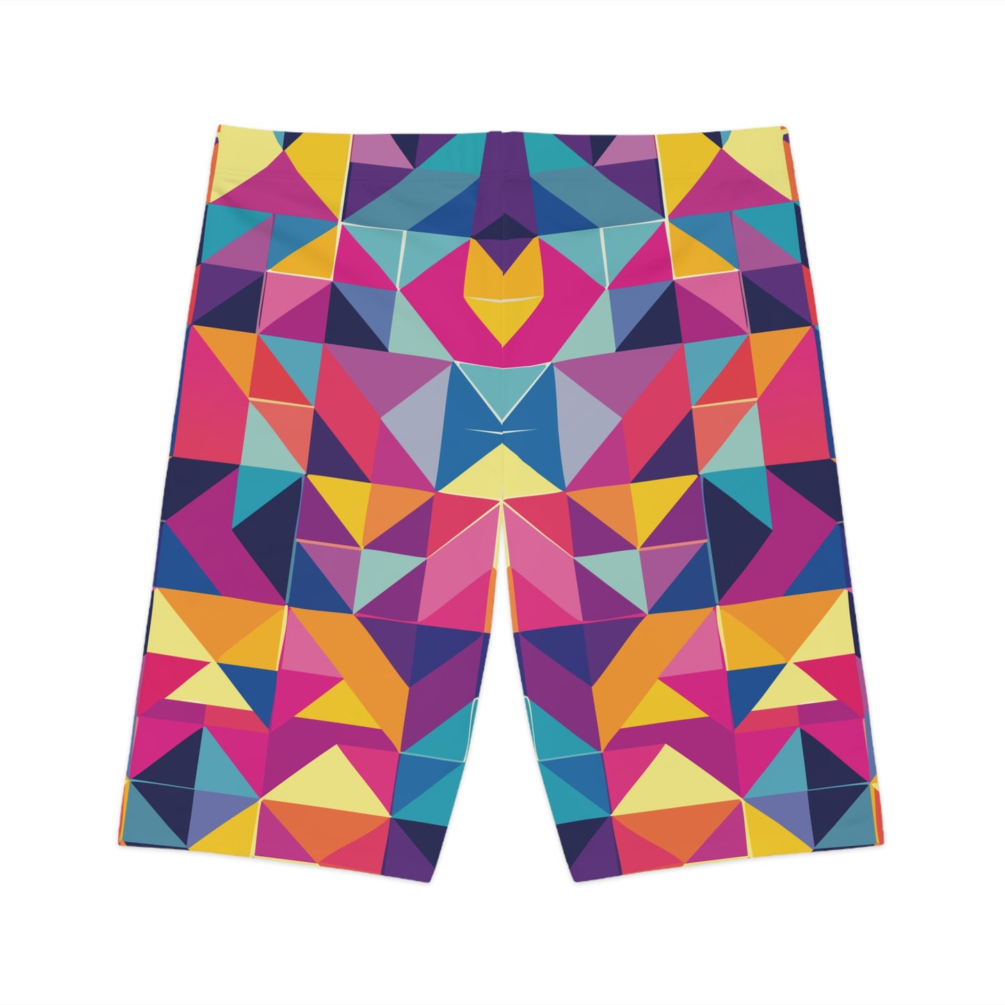 Bike Shorts with Abstract prints