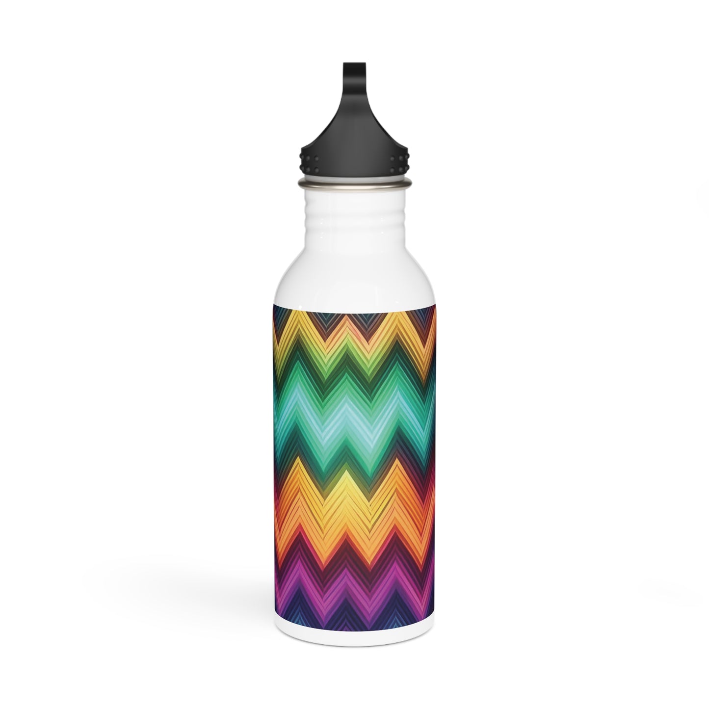 Colorful Steel Water Bottle - Eco-Friendly Hydration for Fitness & Travel, 20oz