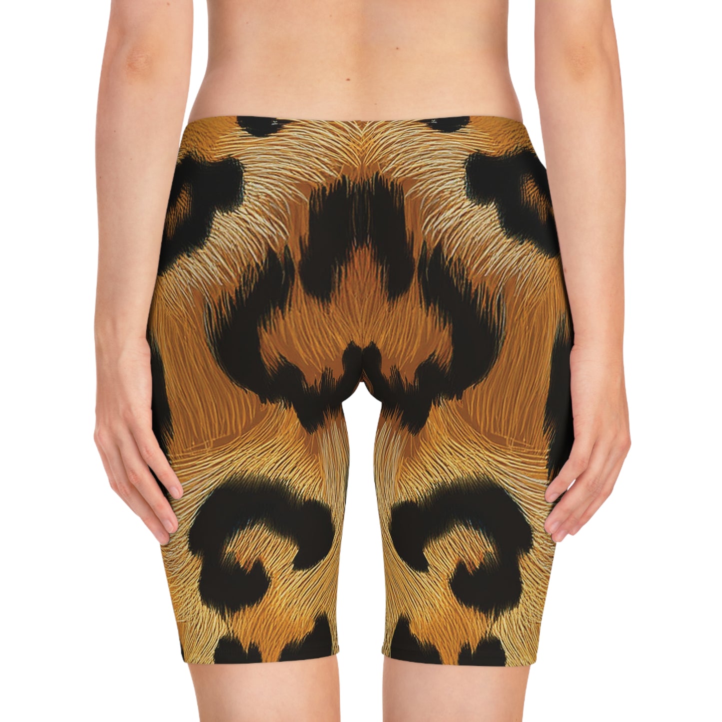 Bike Shorts with Animal prints - Jaguar - 2