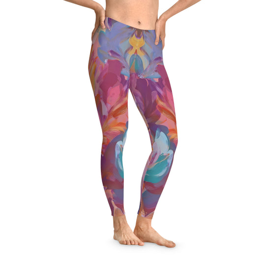 Leggings with Abstract print