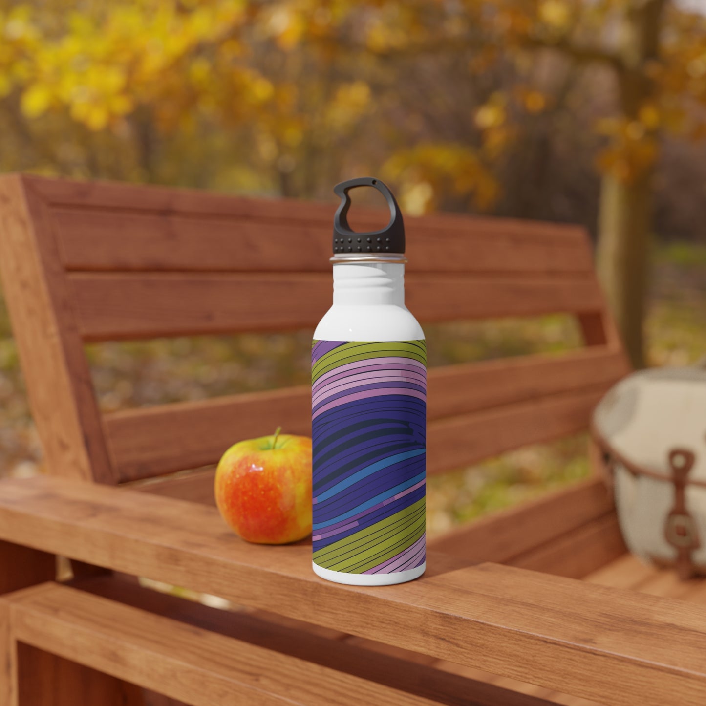 Colorful Steel Water Bottle - Eco-Friendly Hydration for Fitness & Travel, 20oz