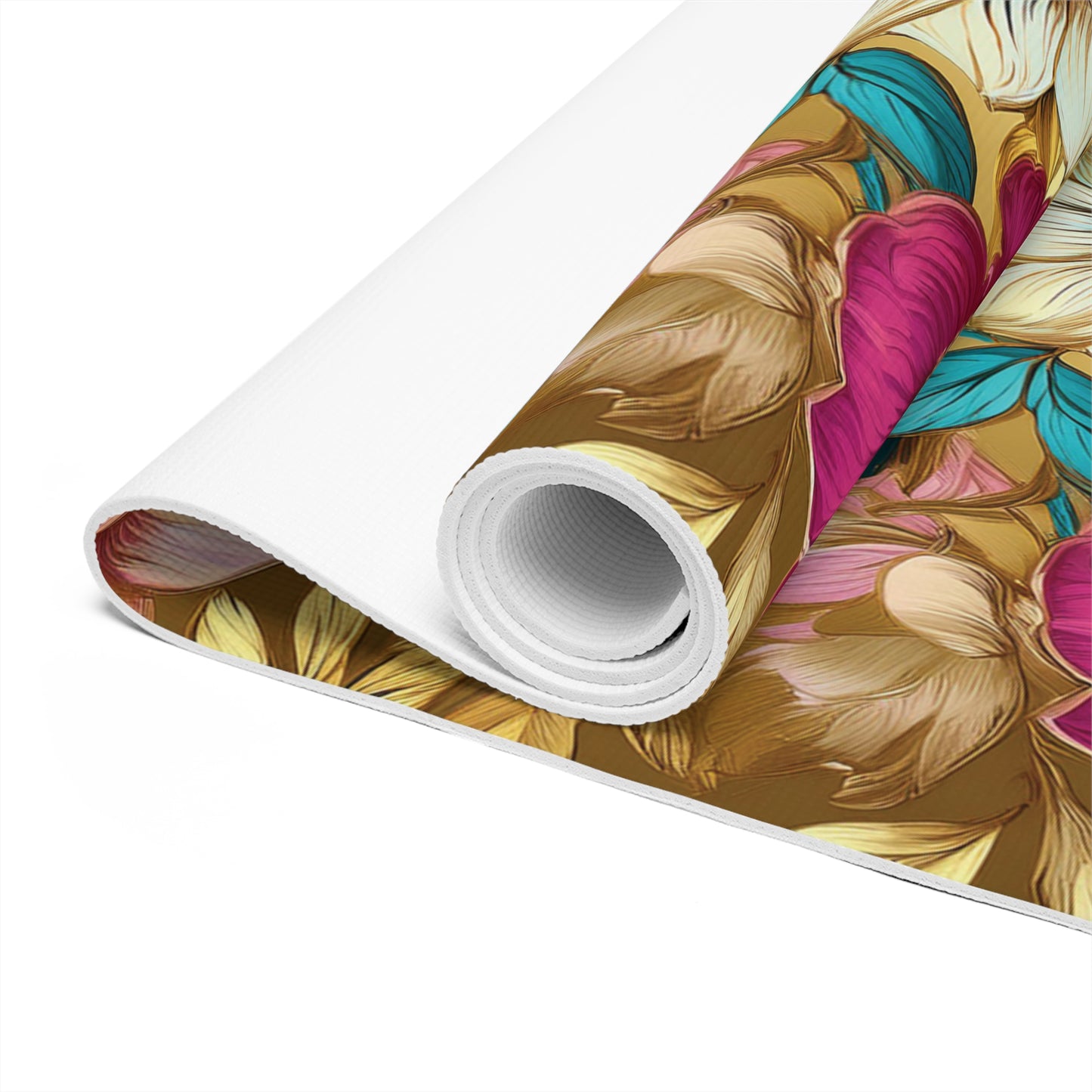 Yoga Mat with Floral print