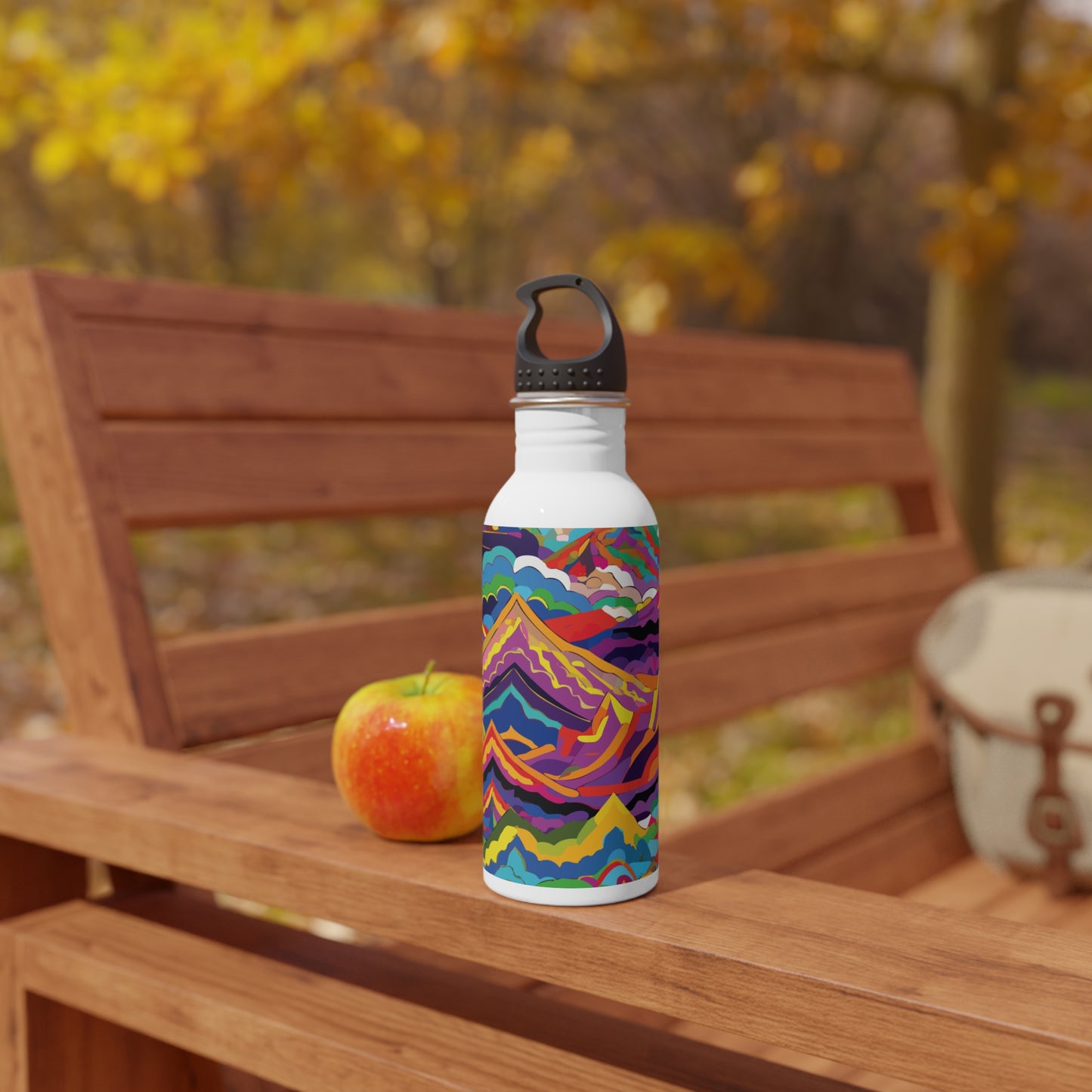 Colorful Steel Water Bottle - Eco-Friendly Hydration for Fitness & Travel