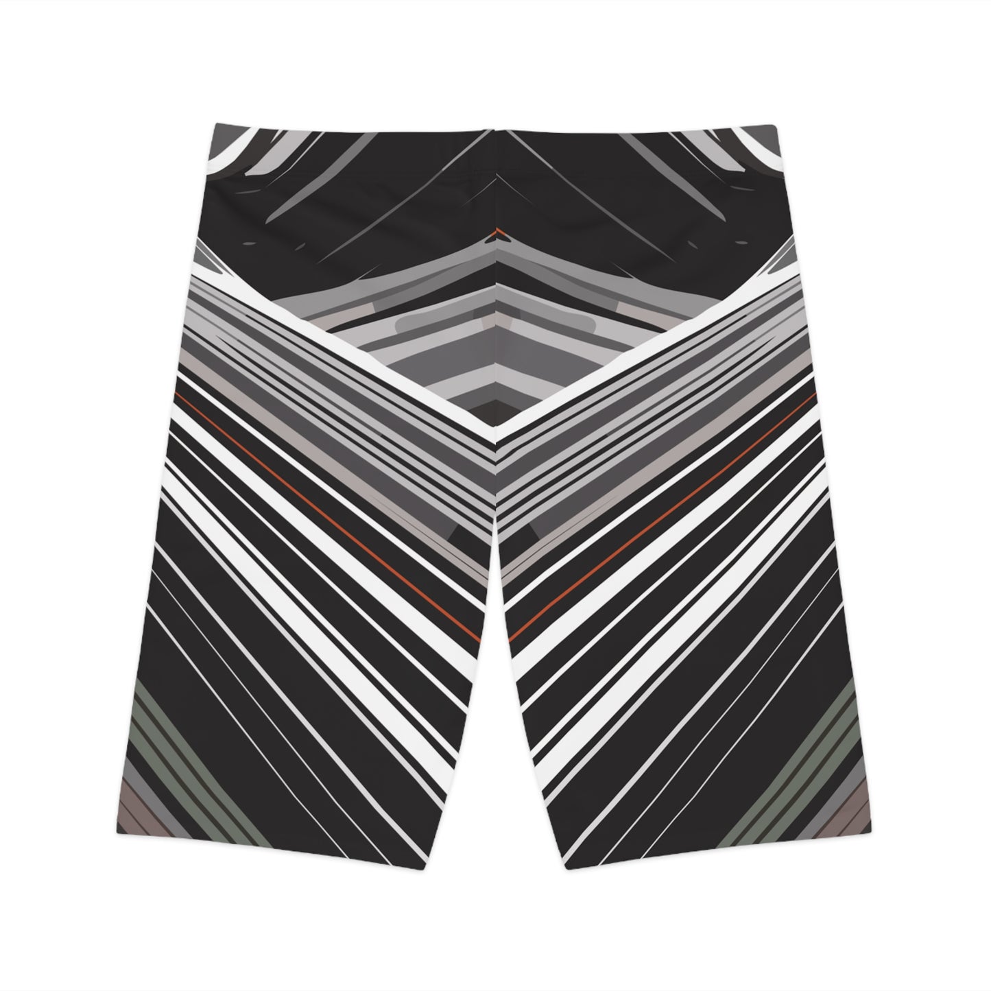 Bike Shorts with Stripes and Lines