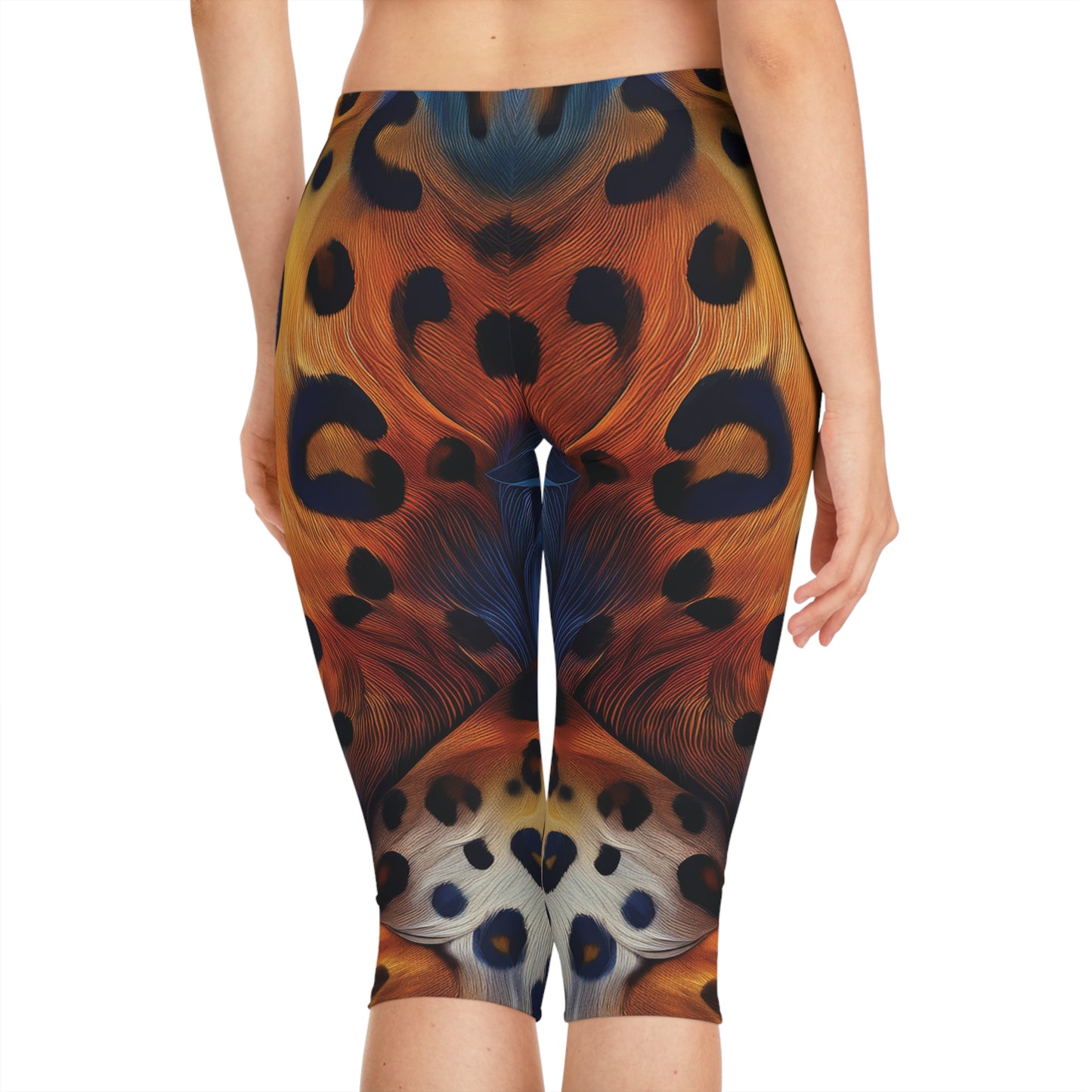 Capri leggings with Animal print - Cheetah