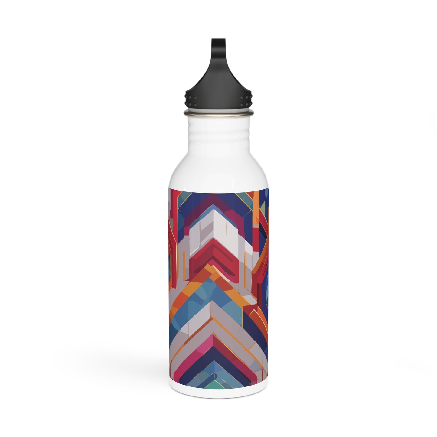 Colorful Steel Water Bottle - Eco-Friendly Hydration for Fitness & Travel, 20oz