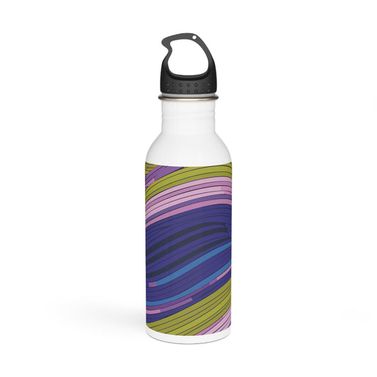 Colorful Steel Water Bottle - Eco-Friendly Hydration for Fitness & Travel, 20oz