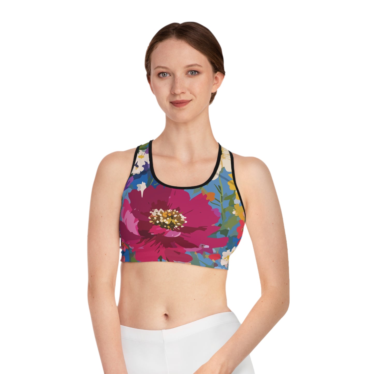 Sports Bra with Floral prints