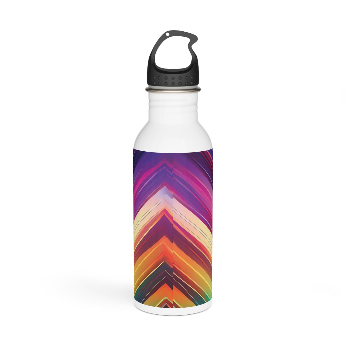 Colorful Steel Water Bottle - Eco-Friendly Hydration for Fitness & Travel, 20oz