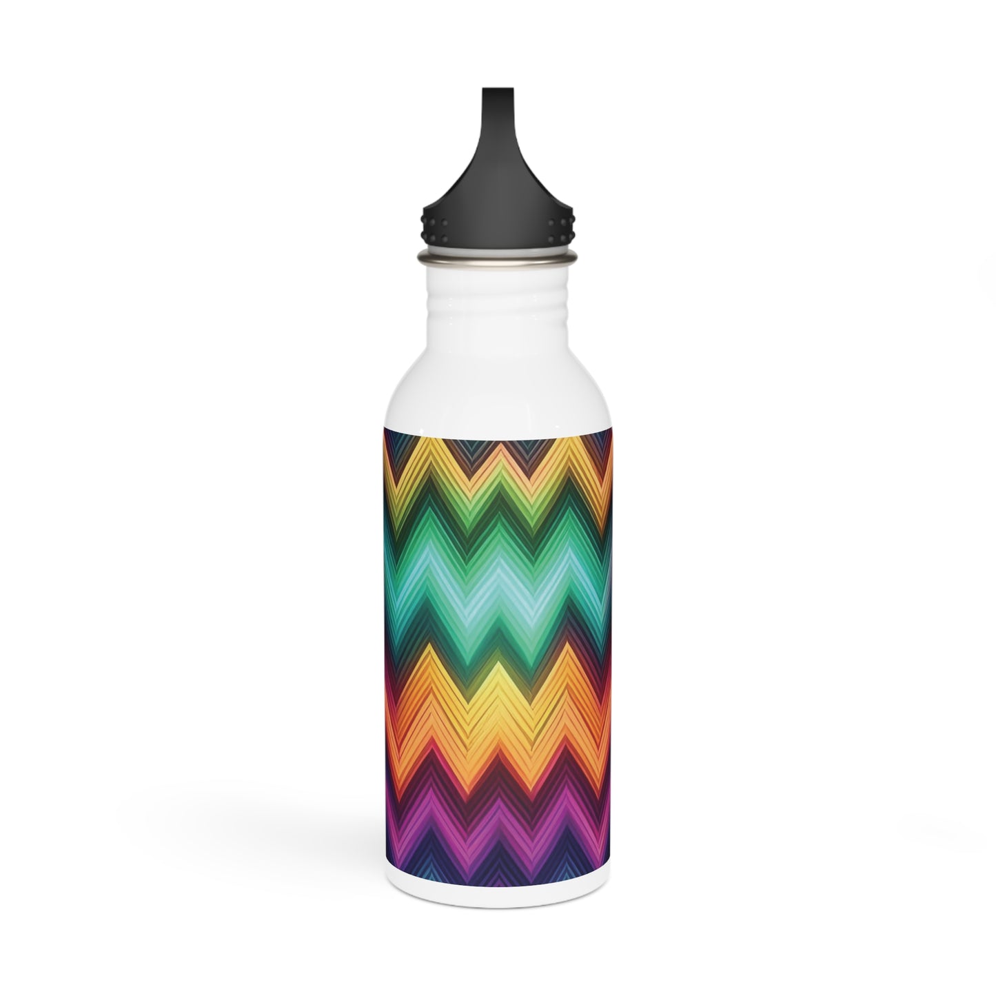 Colorful Steel Water Bottle - Eco-Friendly Hydration for Fitness & Travel, 20oz