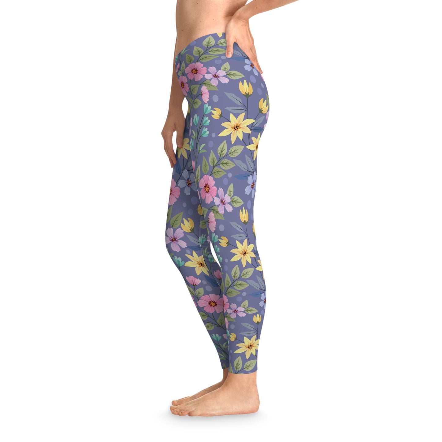 Legging à imprimé floral