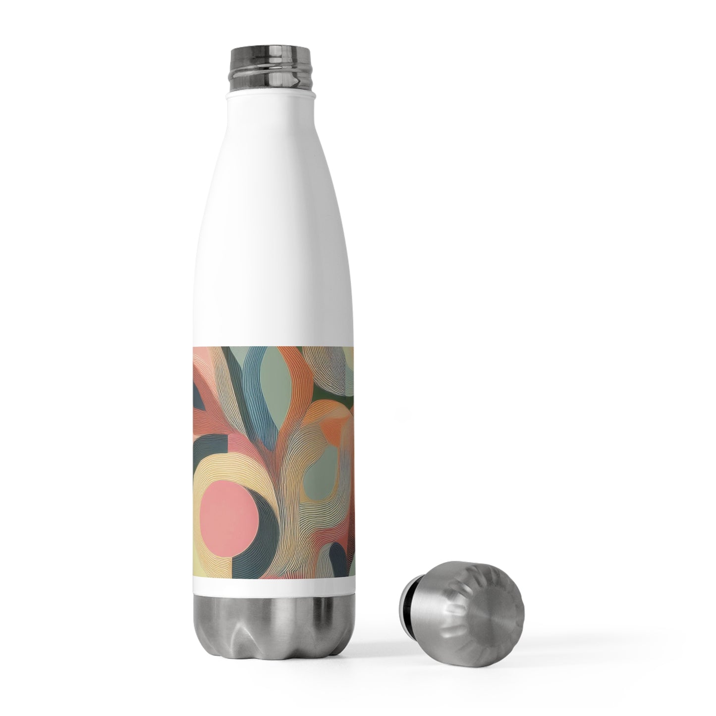 Colorful 20oz Insulated Bottle - Stylish Water Bottle for Active Lifestyles