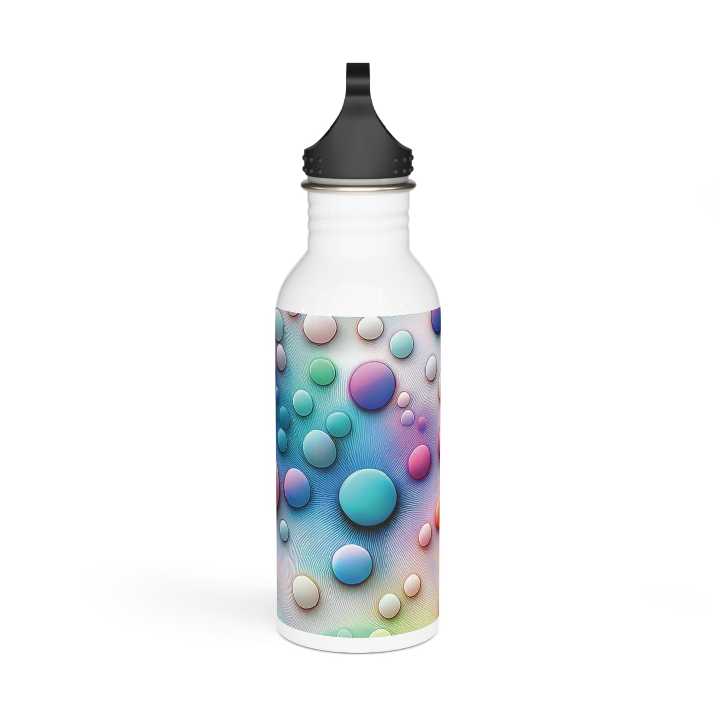 Colorful Steel Water Bottle - Eco-Friendly Hydration for Fitness & Travel, 20oz