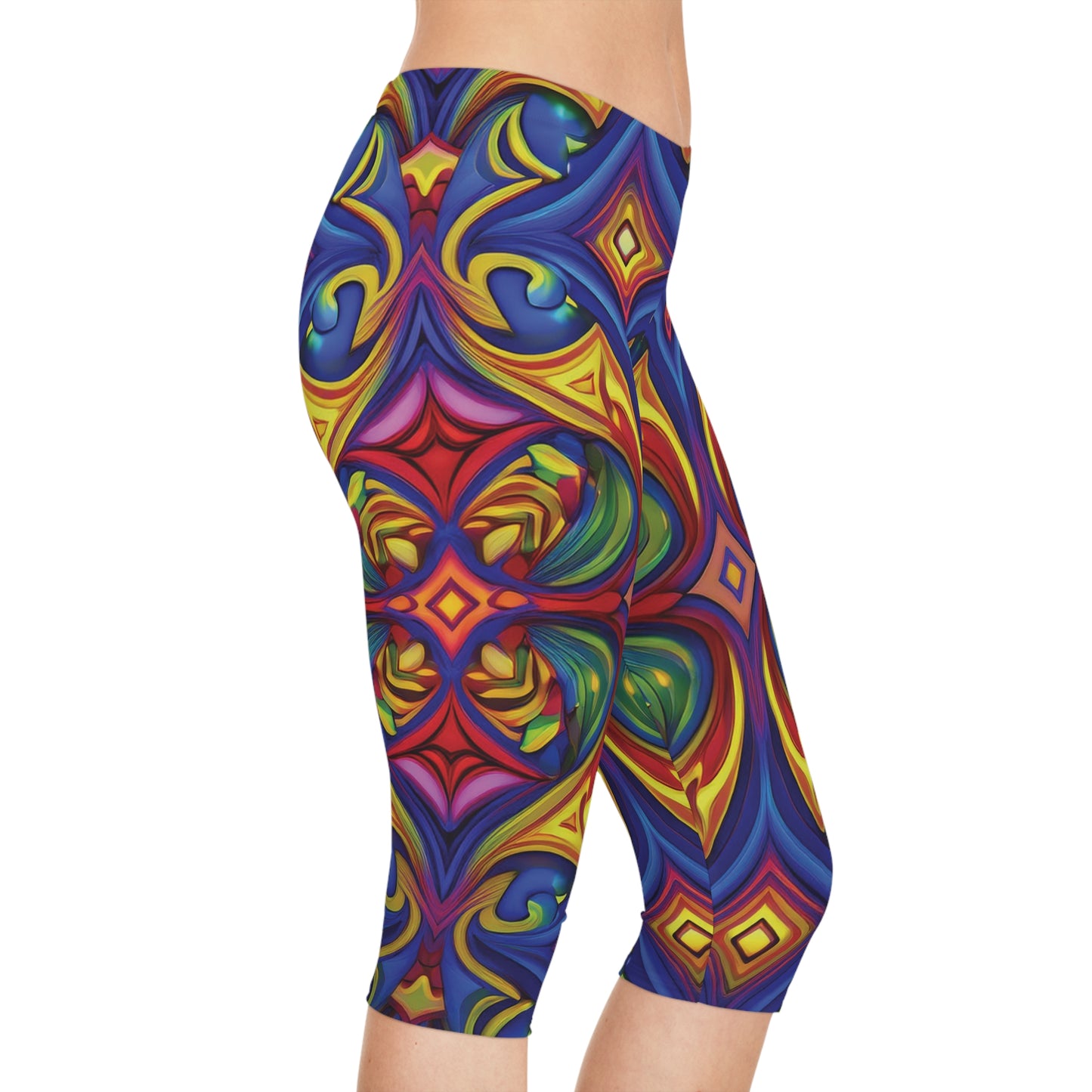 Capri leggings with Ornament