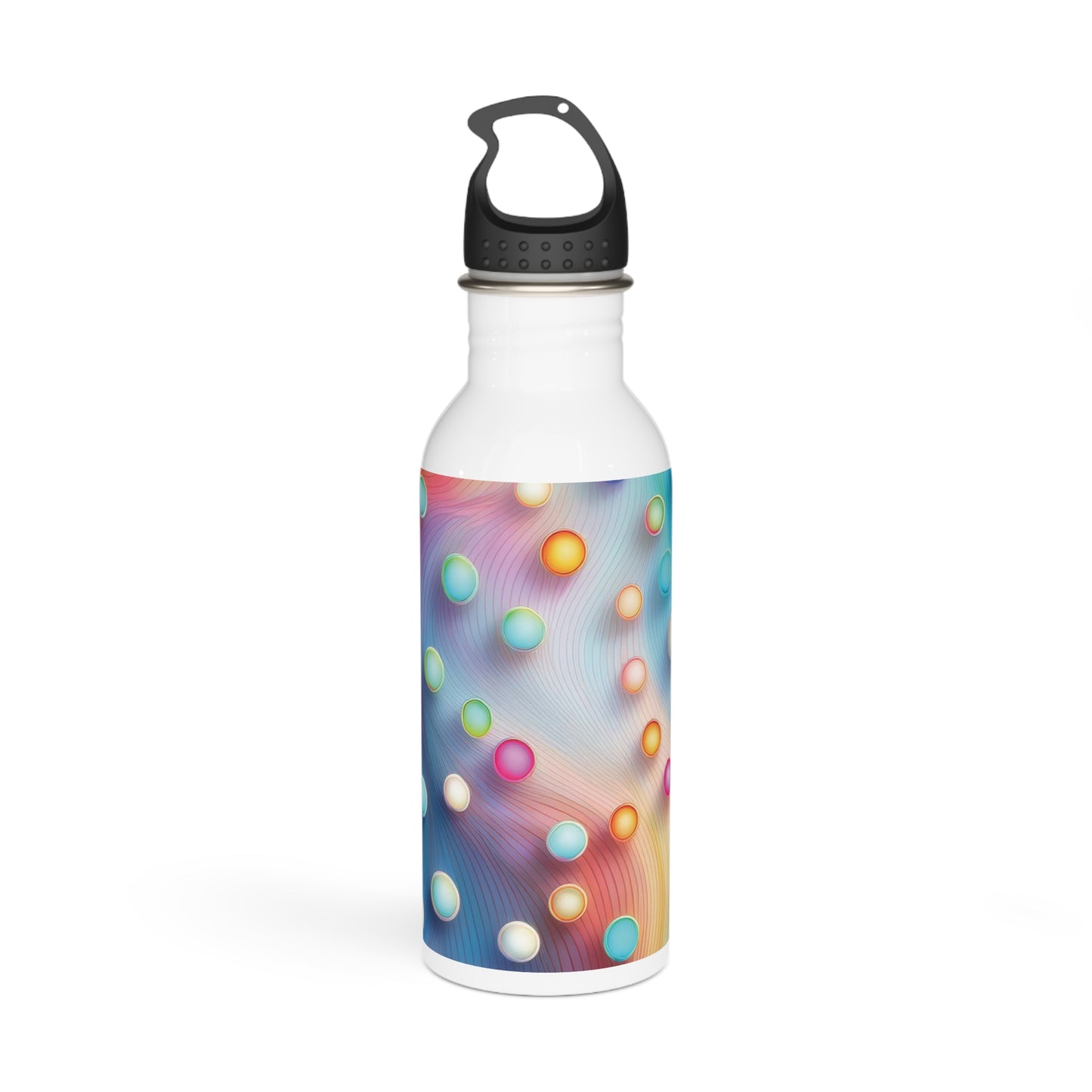 Colorful Steel Water Bottle - Eco-Friendly Hydration for Fitness & Travel, 20oz