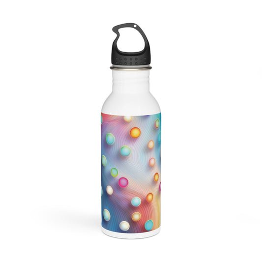 Colorful Steel Water Bottle - Eco-Friendly Hydration for Fitness & Travel, 20oz