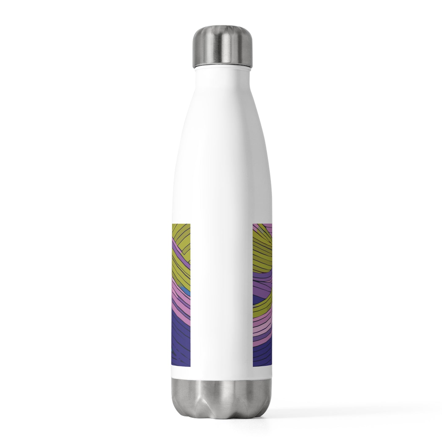 Colorful 20oz Insulated Bottle - Stylish Water Bottle for Active Lifestyles