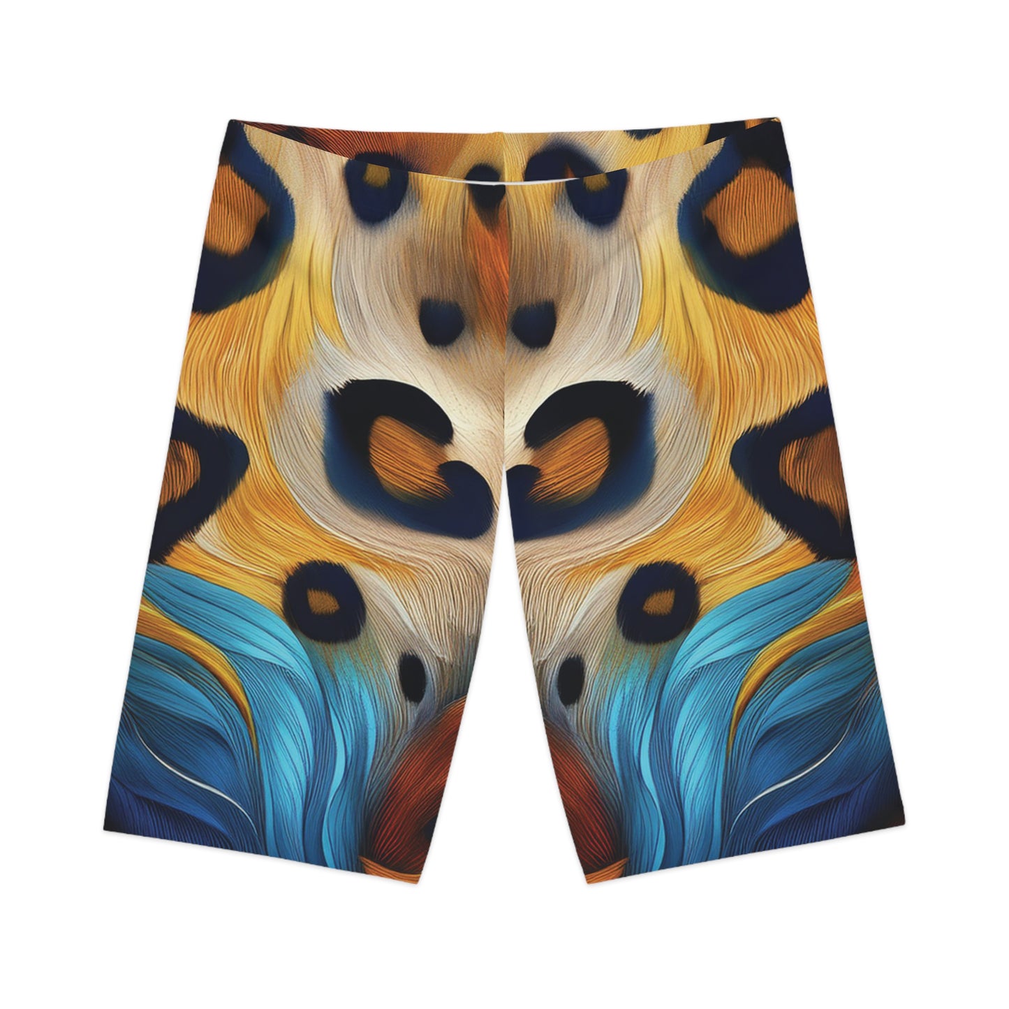 Bike Shorts with Animal prints - Cheetah