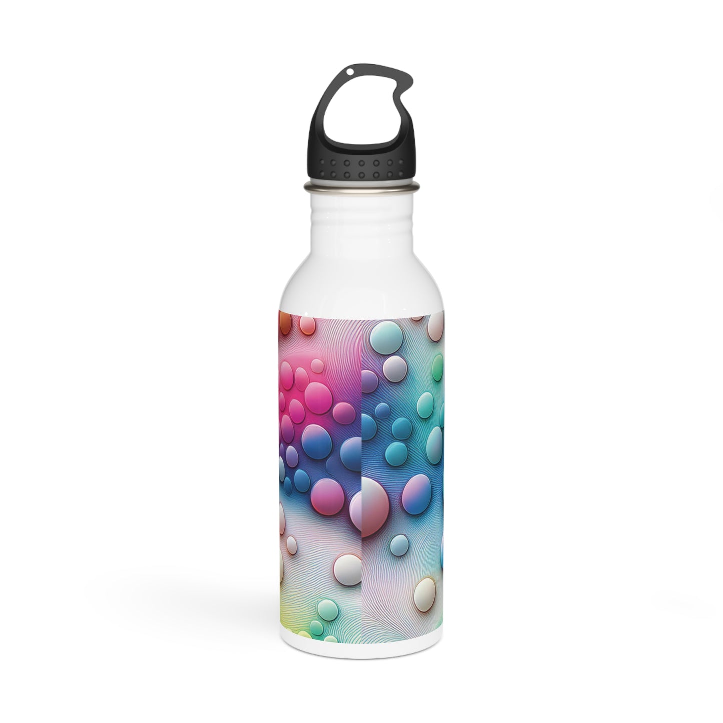 Colorful Steel Water Bottle - Eco-Friendly Hydration for Fitness & Travel, 20oz