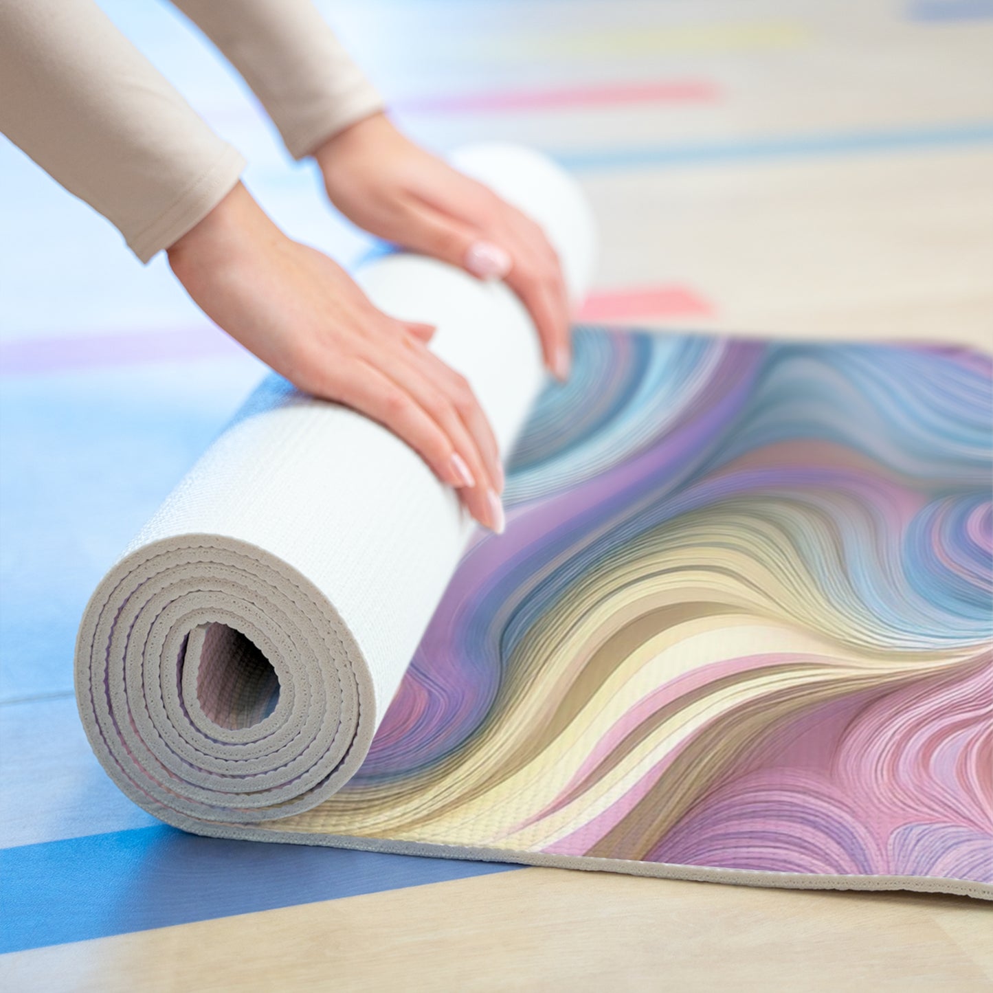 Yoga Mat in Pastel colors