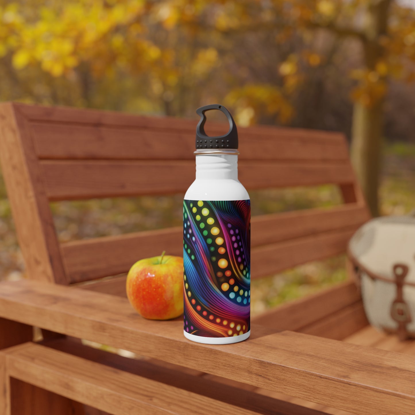 Vibrant Steel Water Bottle - Eco-Friendly Hydration for Fitness & Travel, 20oz