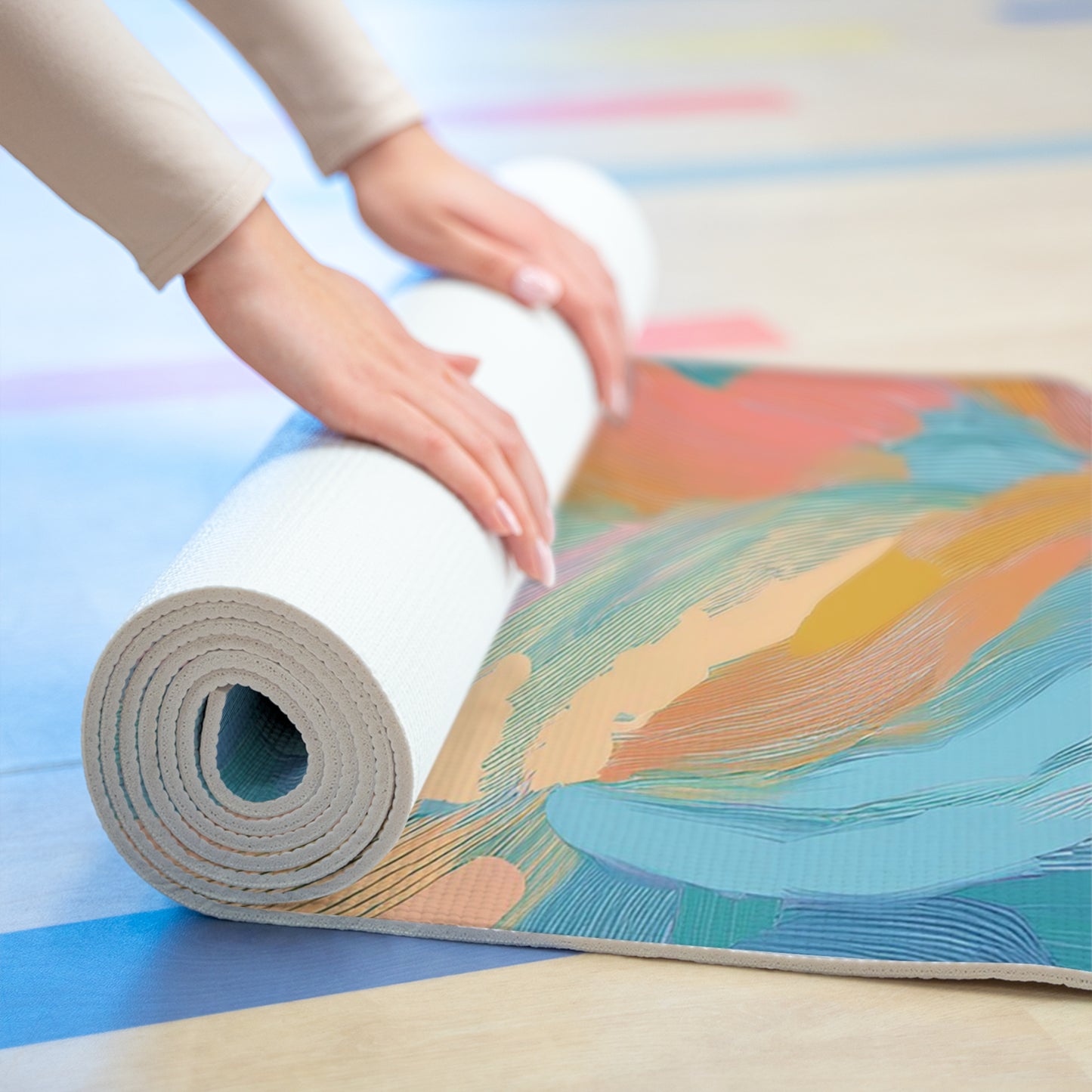 Yoga Mat in Pastel colors