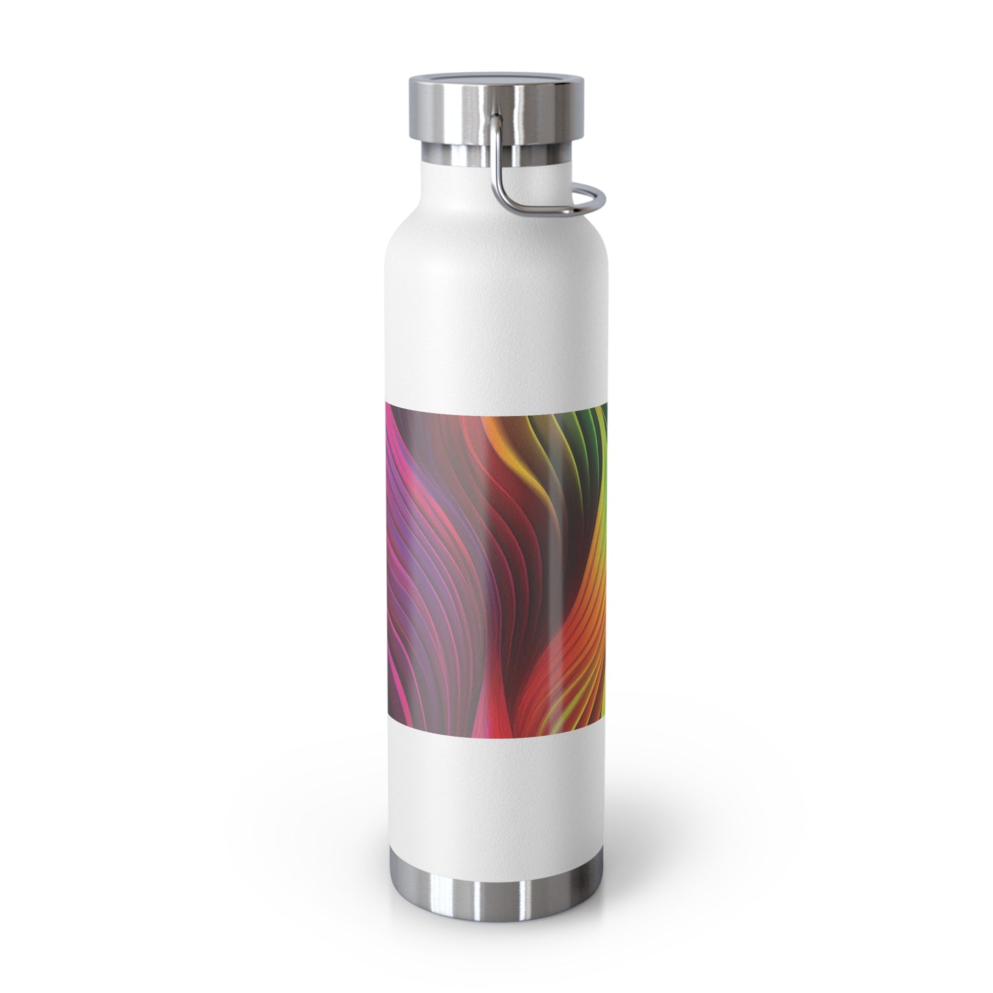 Colorful Copper Insulated Water Bottle - 22oz