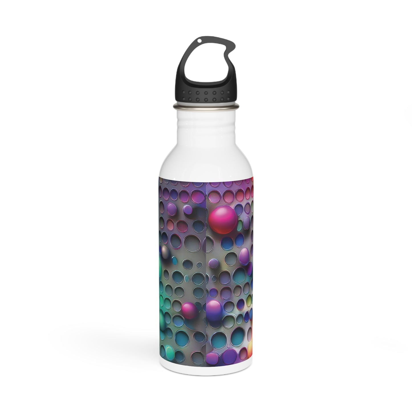 Vibrant Steel Water Bottle - Eco-Friendly Hydration for Fitness & Travel, 20oz