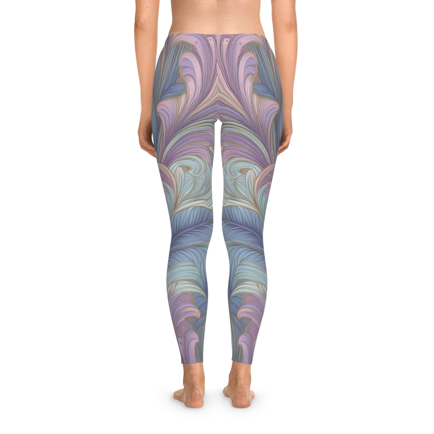 Leggings in Pastellfarben