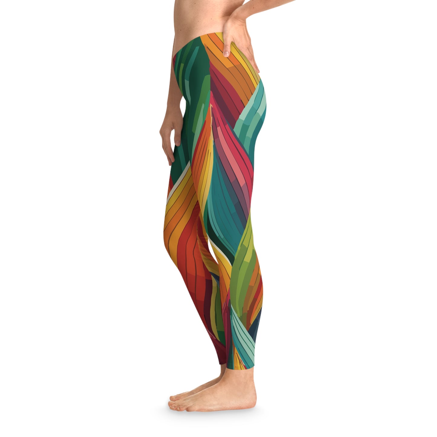 Leggings with Abstract print