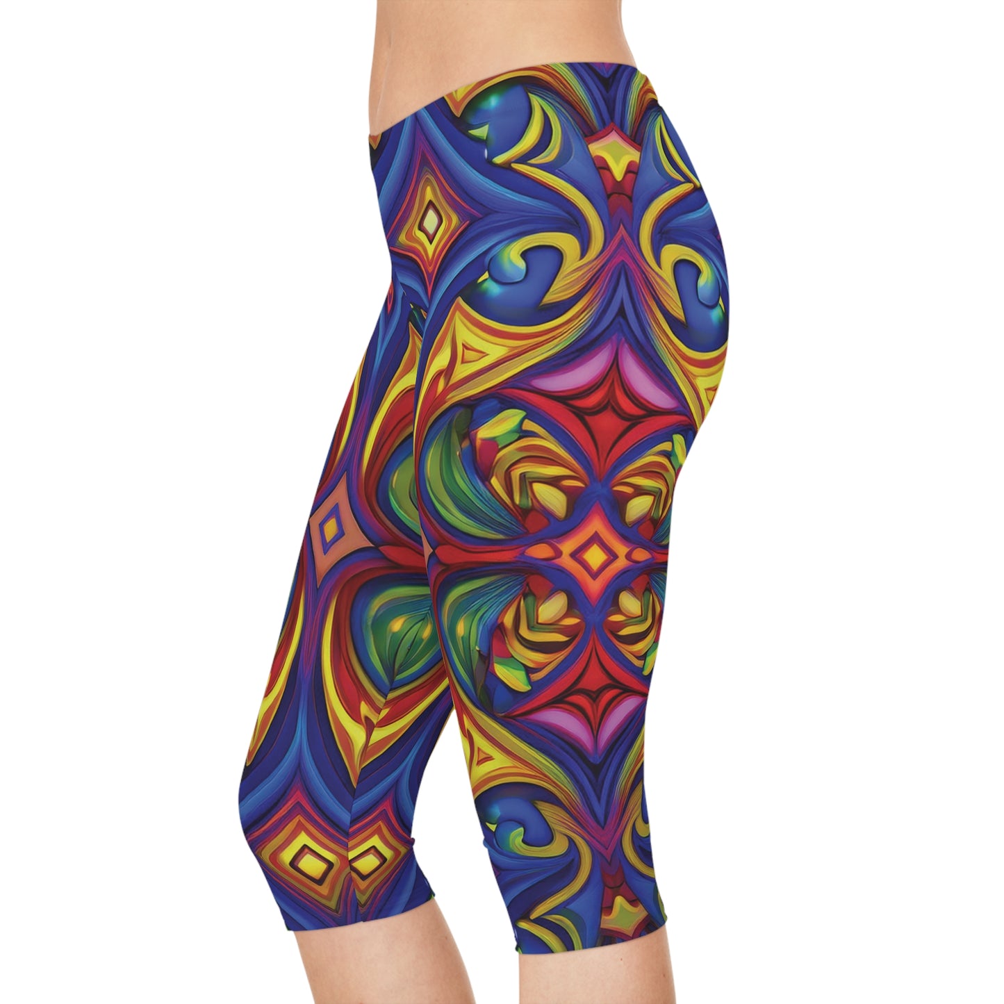 Capri leggings with Ornament